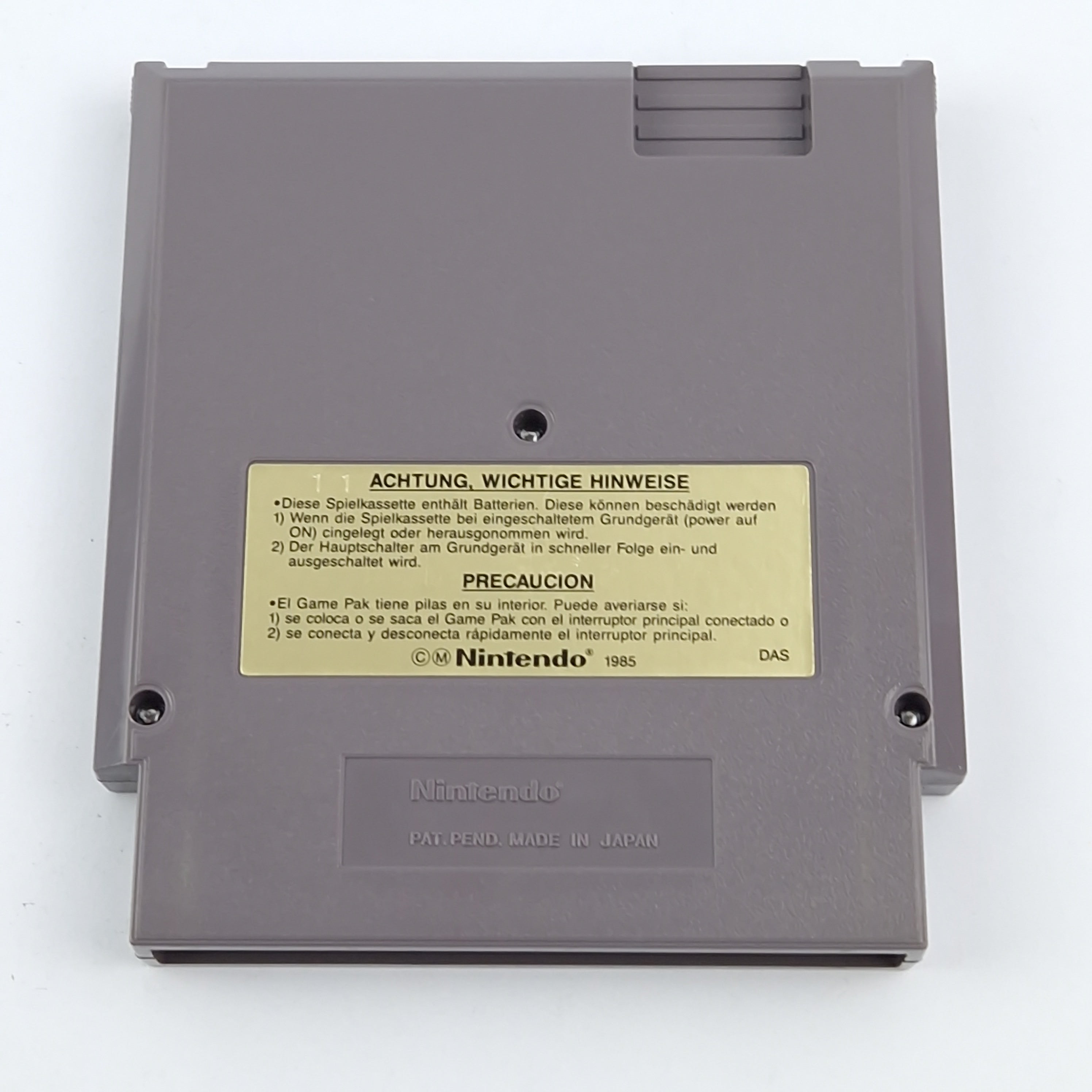 Nintendo NES Spiel : Star Tropics + Schuber - Modul Cartridge / PAL-B NOE