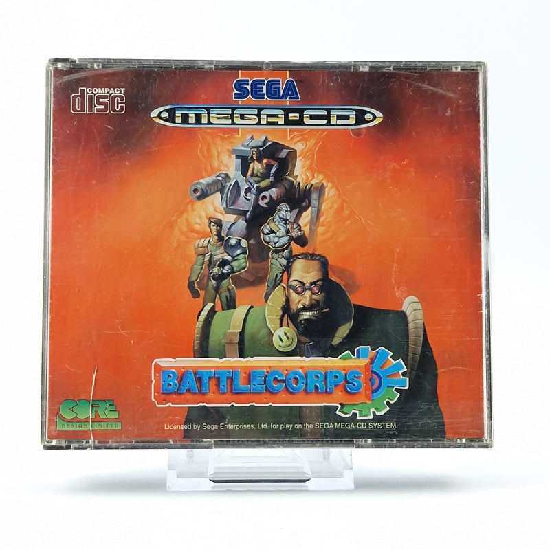 Sega Mega CD Spiel : Battlecorps - CD Anleitung OVP / MCD Disk PAL Game