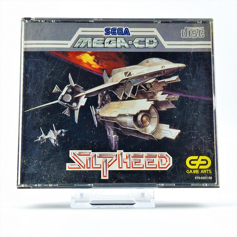 Sega Mega CD Game: Silpheed - CD Instructions OVP / MCD Disk PAL Game
