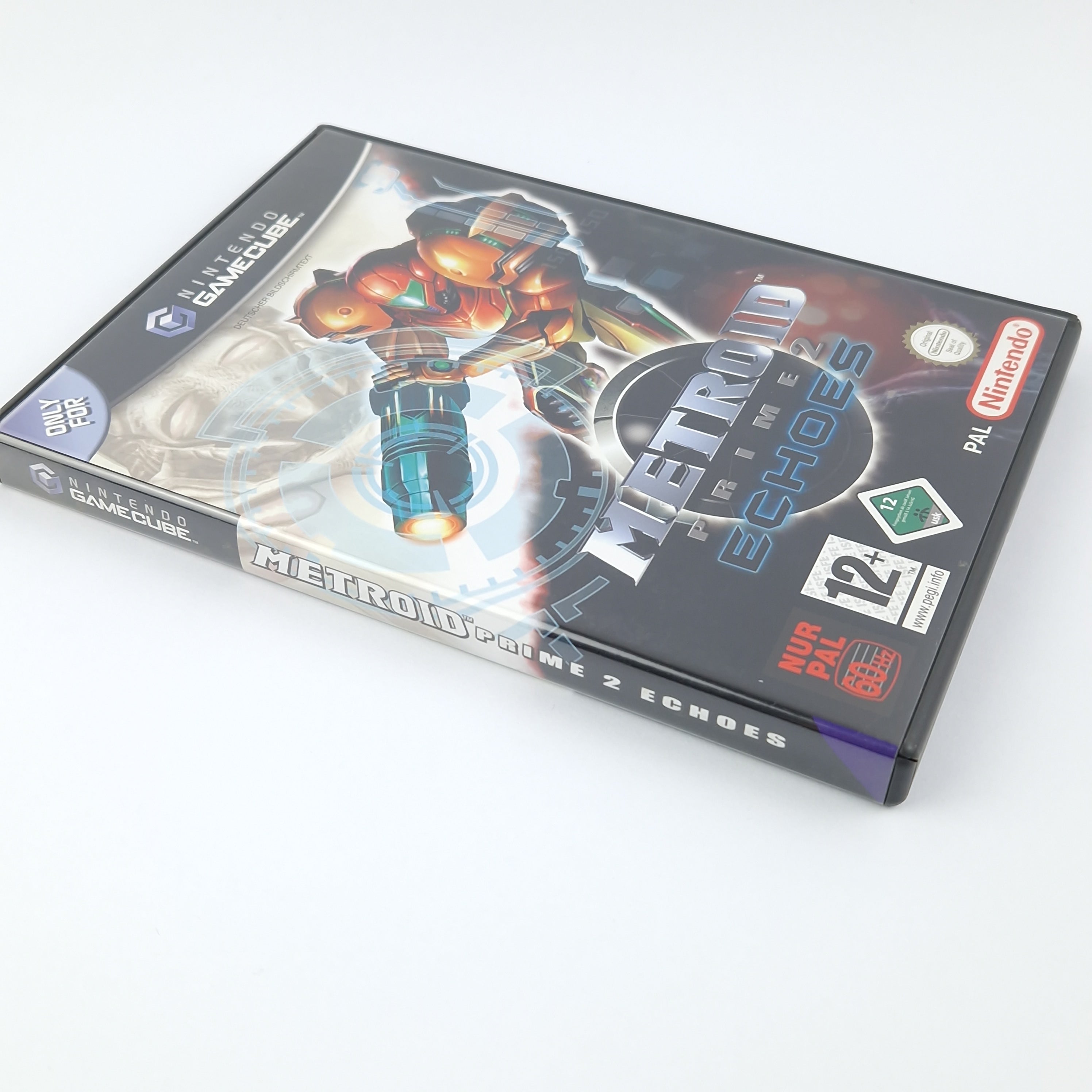 Nintendo Gamecube Spiel : Metroid Prime 2 Echoes - CD Anleitung OVP cib / PAL GC