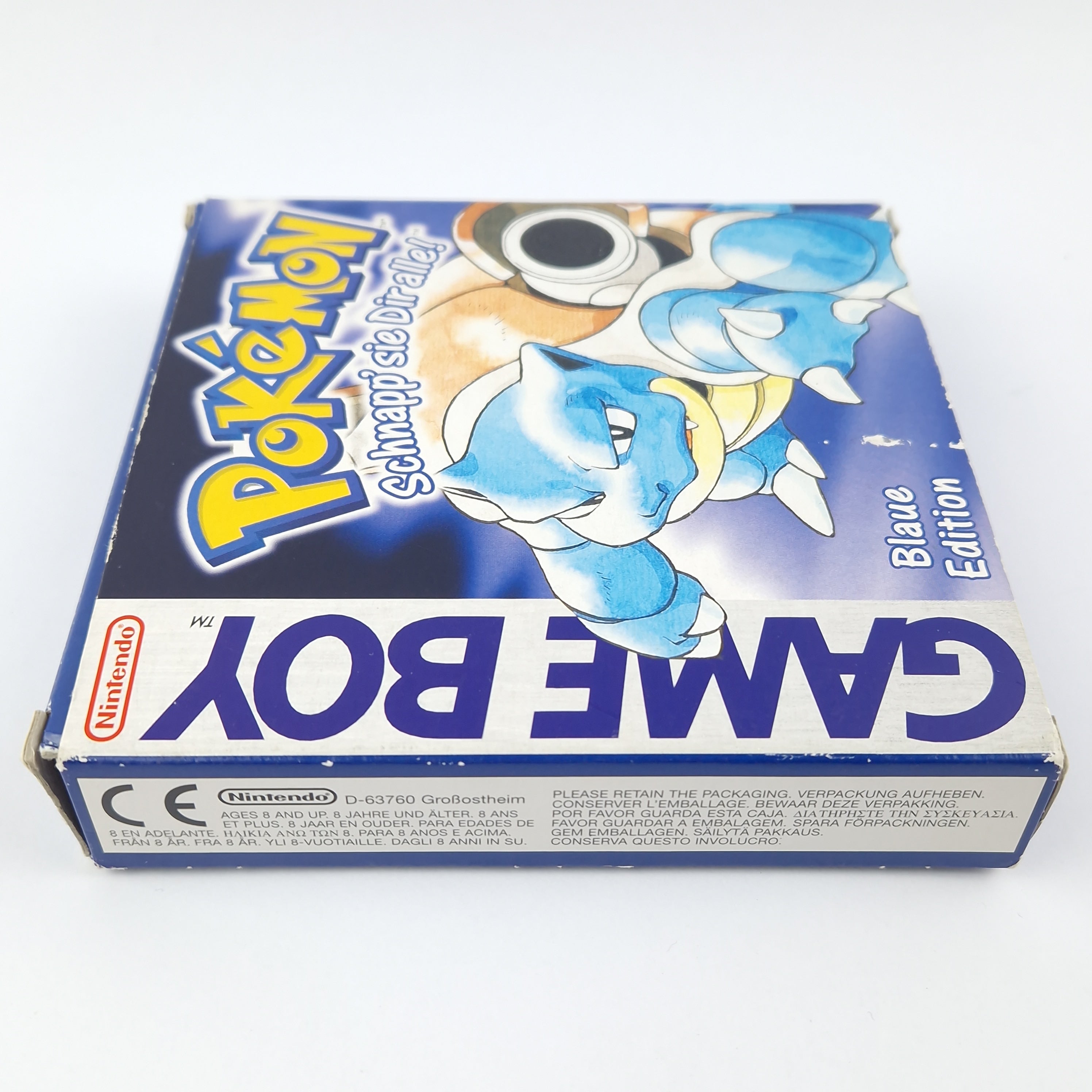 Nintendo Gameboy Spiel : Pokemon Blaue Edition - Game Boy Classic OVP NNOE