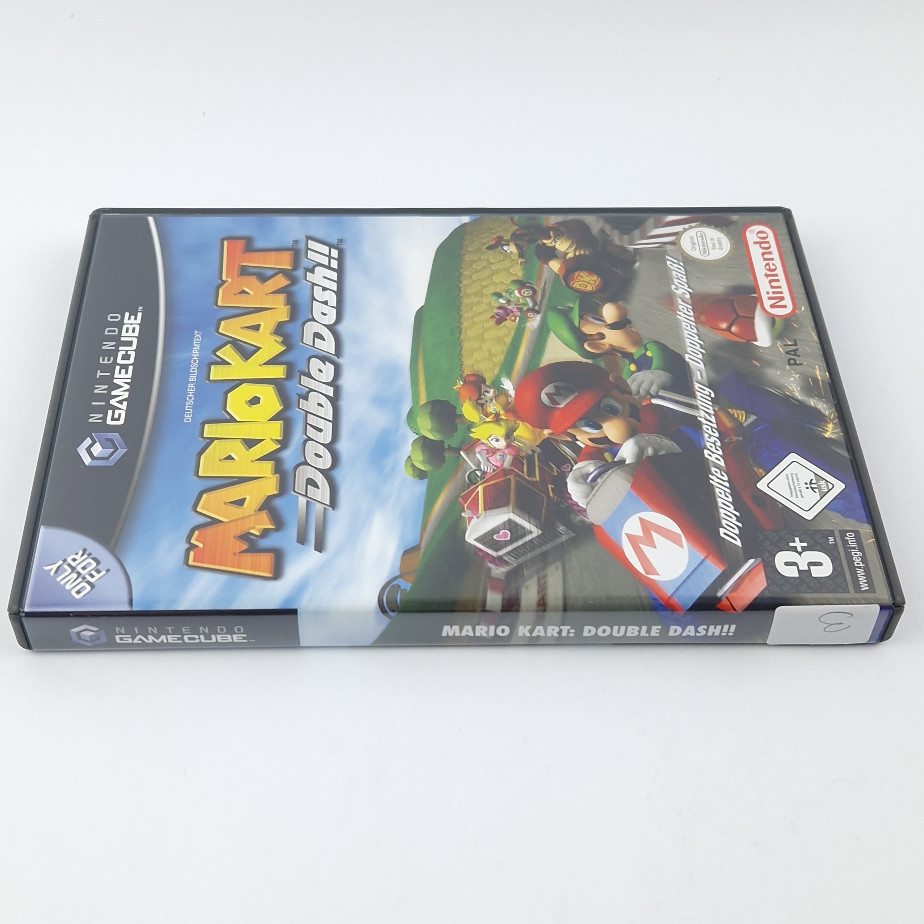 Nintendo Gamecube Spiel : Mario Kart Double Dash - CD Anleitung OVP PAL GC