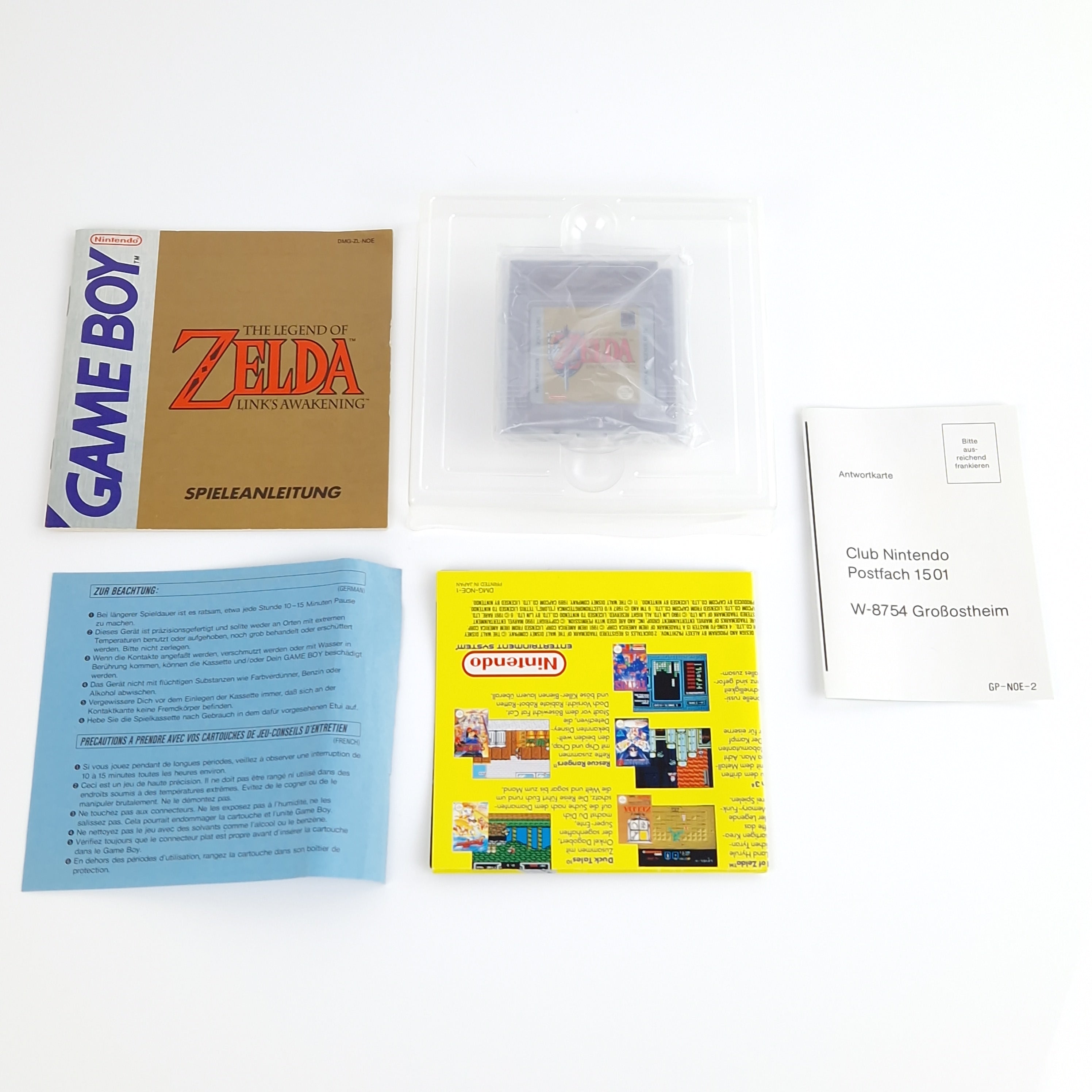 Nintendo Gameboy Classic Spiel : The Legend of Zelda Links Awakening - OVP PAL