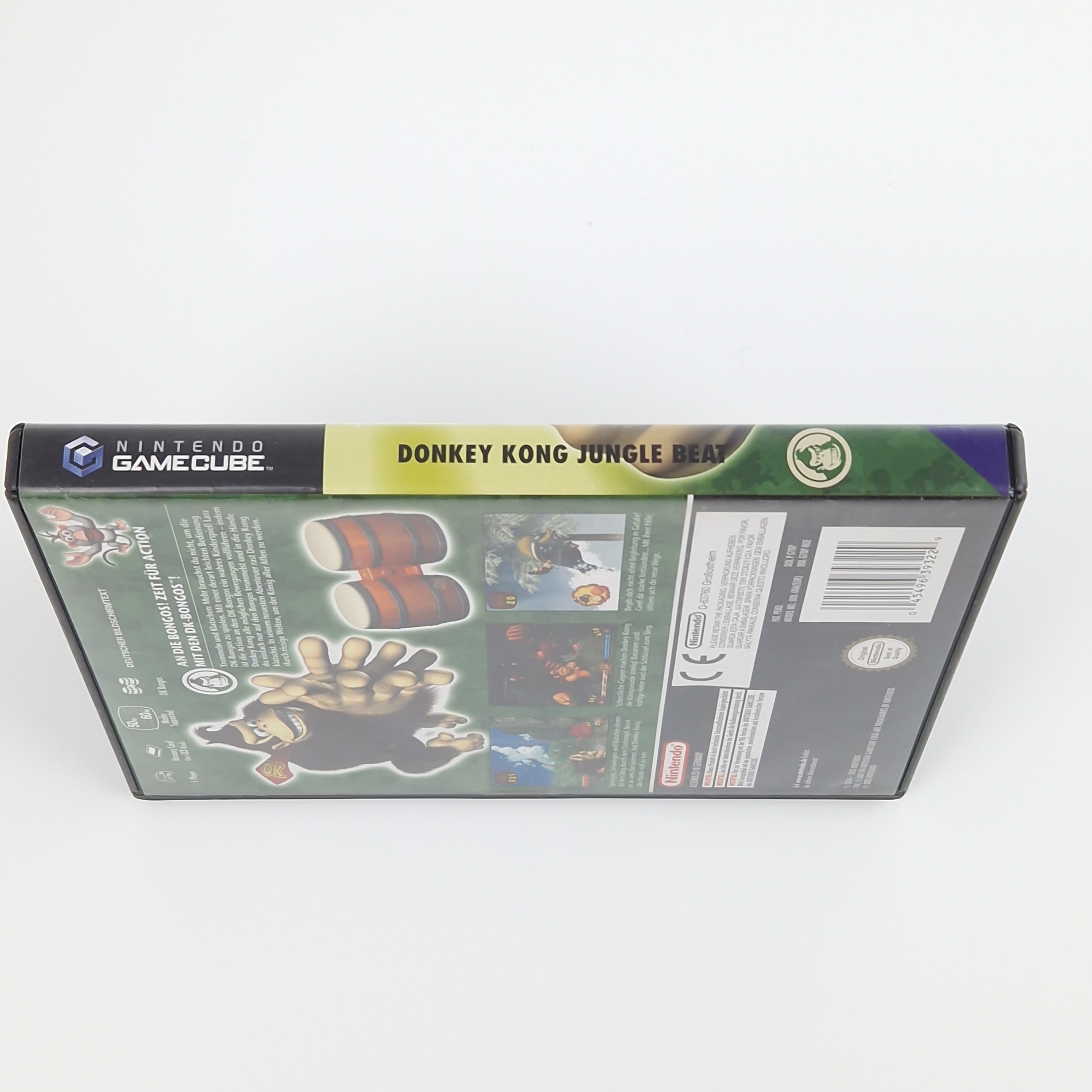 Nintendo Gamecube Spiel : Donkey Kong Jungle Beat - CD Anleitung OVP | PAL