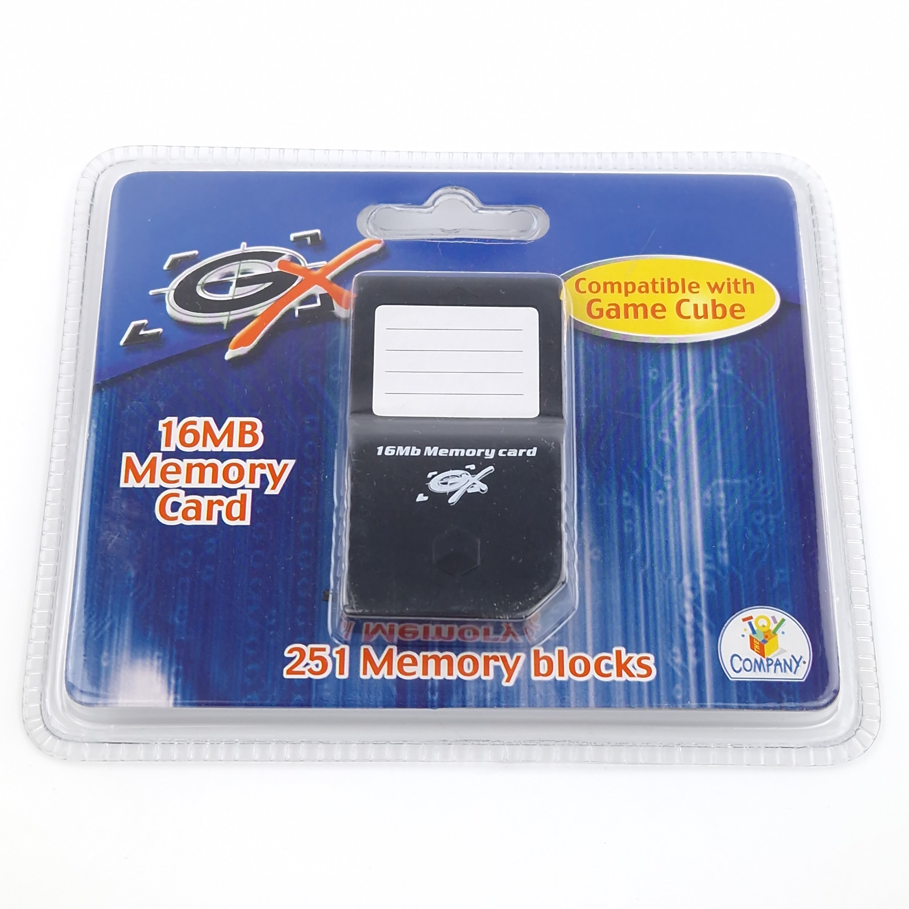 Nintendo Gamecube Zubehör : 16MB Memory Card Speicherkarte - NEU Blister OVP GC