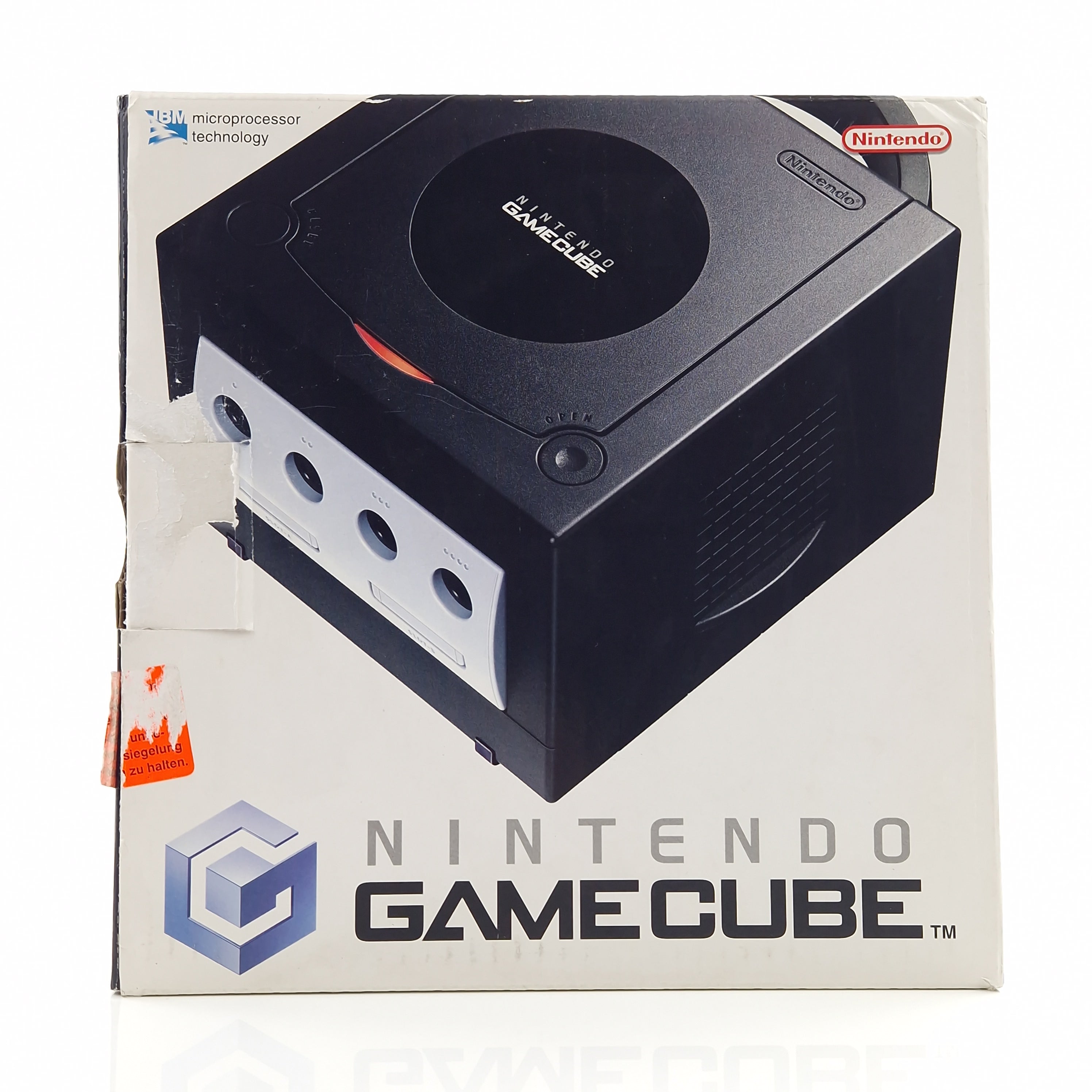 Nintendo Gamecube Konsole in OVP - Schwarz Black GC PAL Console