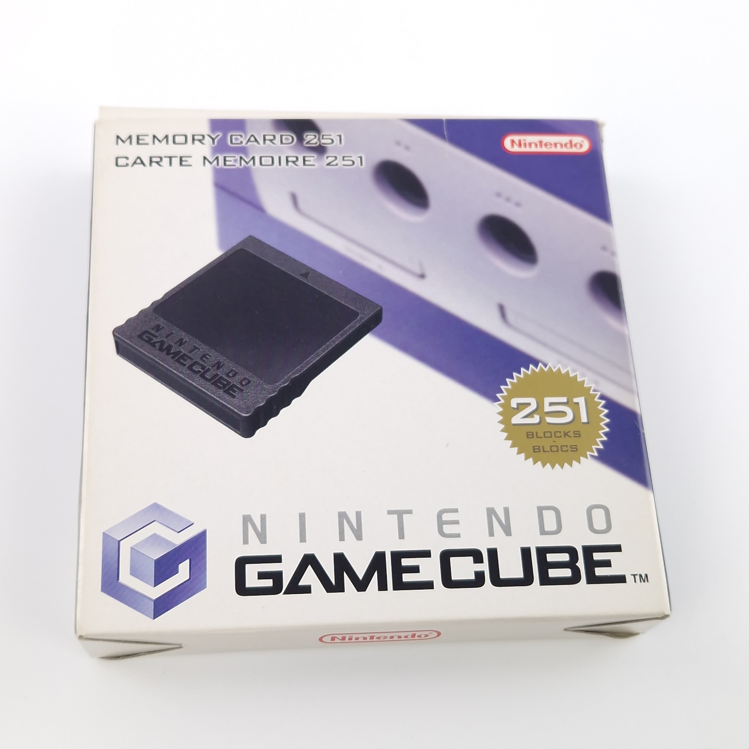 Nintendo Gamecube Zubehör : Original Memory Card 251 - Speicherkarte OVP