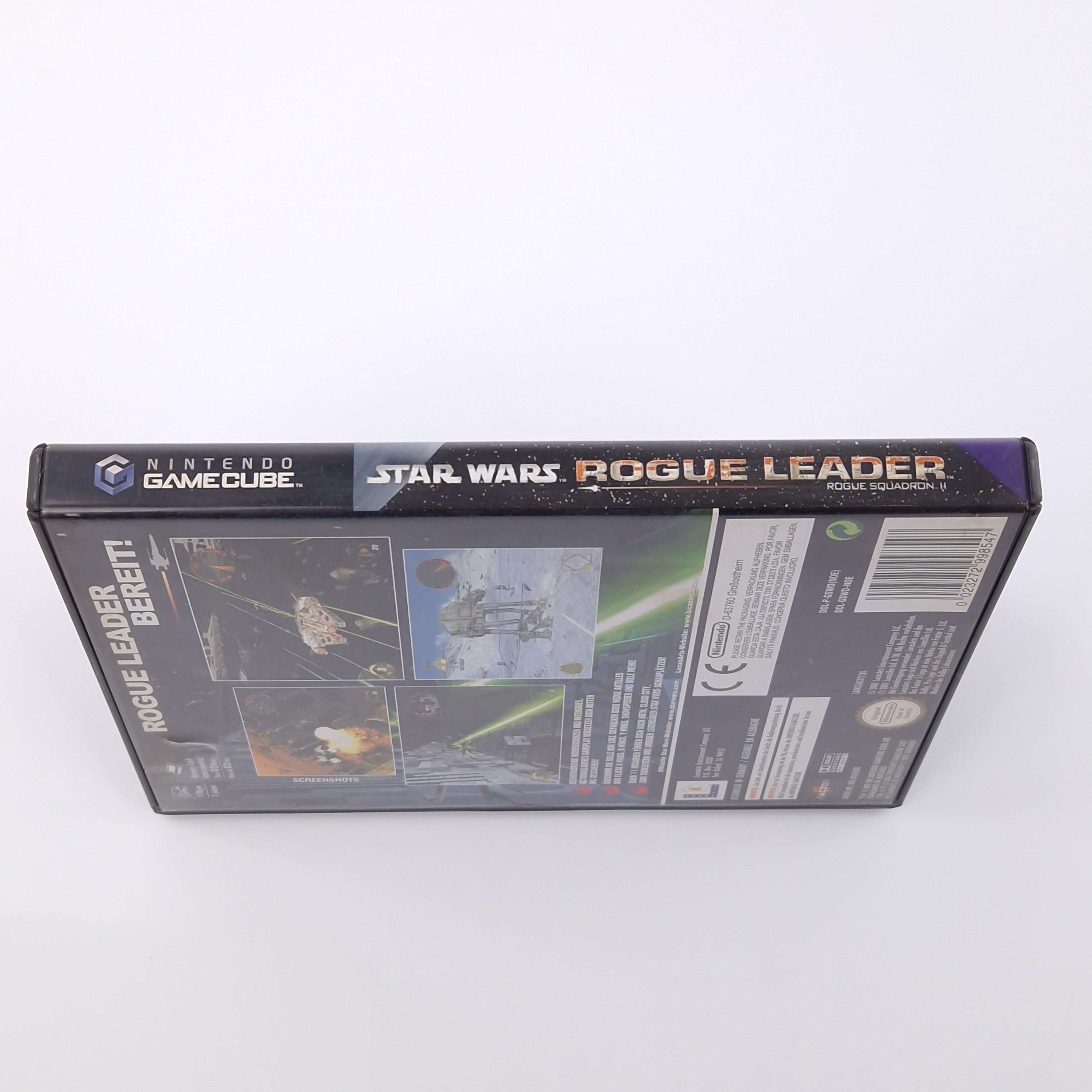 Nintendo Gamecube Spiel : Star Wars Rogue Leader - CD Anleitung OVP  / PAL GC