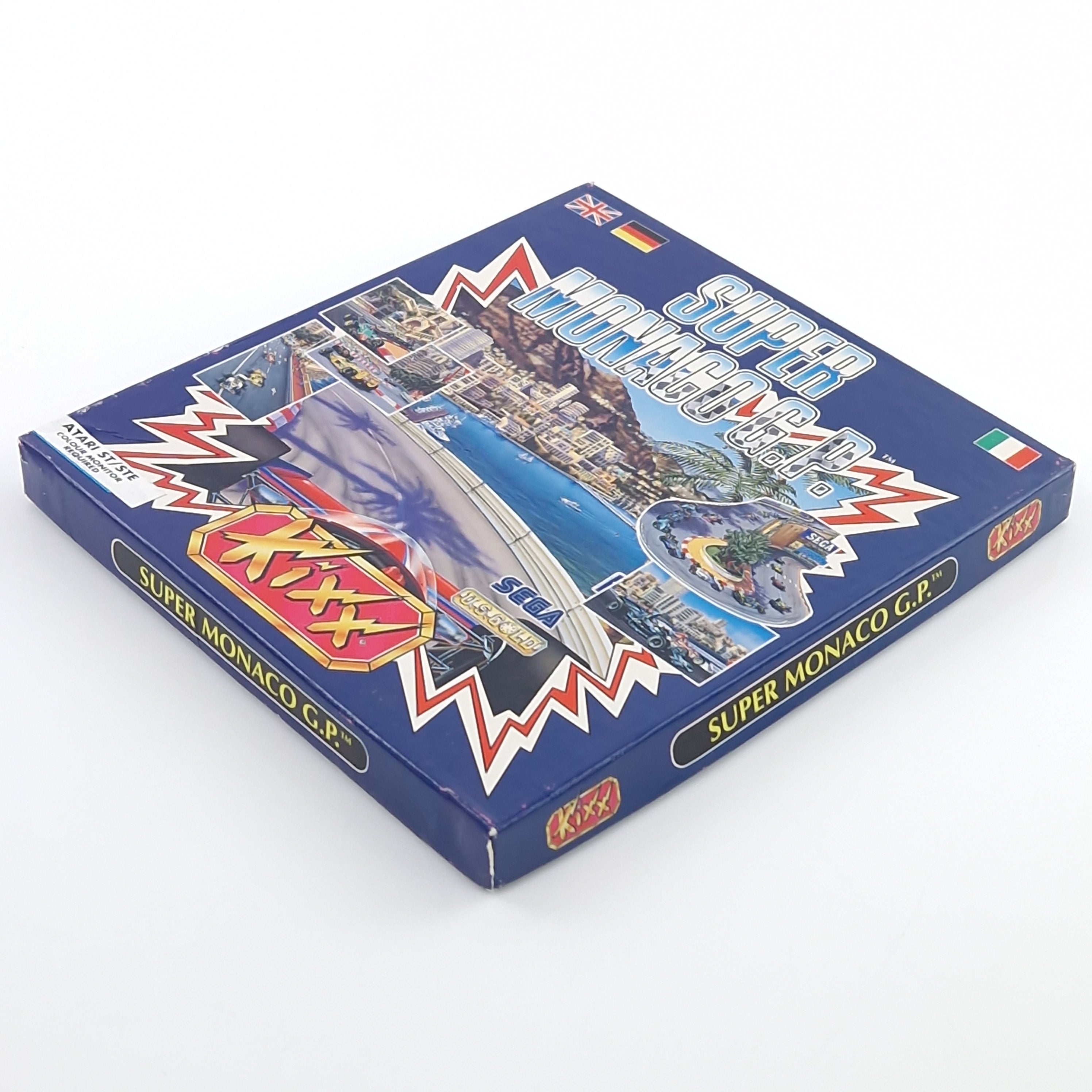Atari ST STE Spiel : Super Monaco GP - Diskette Anleitung OVP KIXX / Commodore