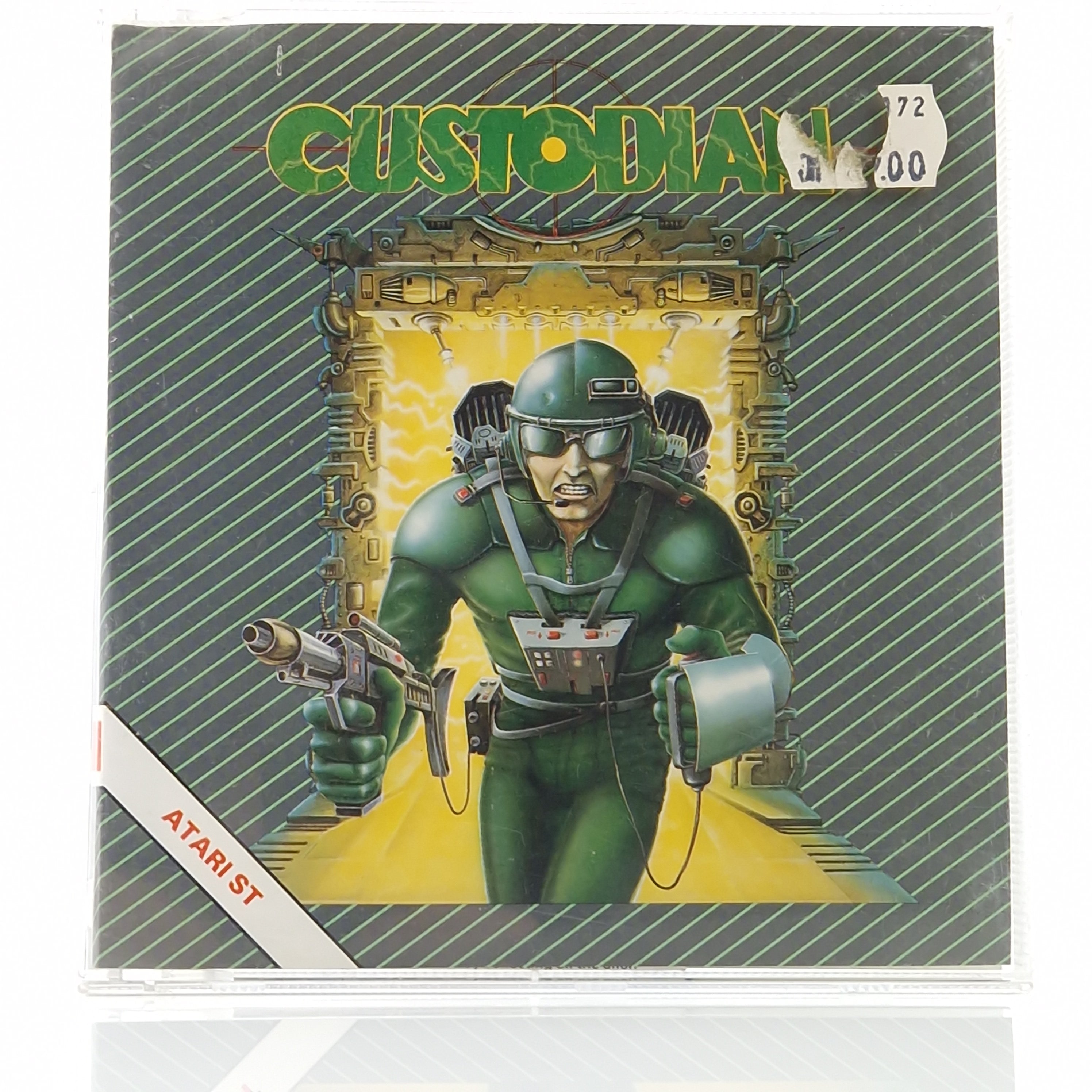 Atari ST STE Spiel : Custodian - Diskette OVP Anleitung - Commodore Amiga
