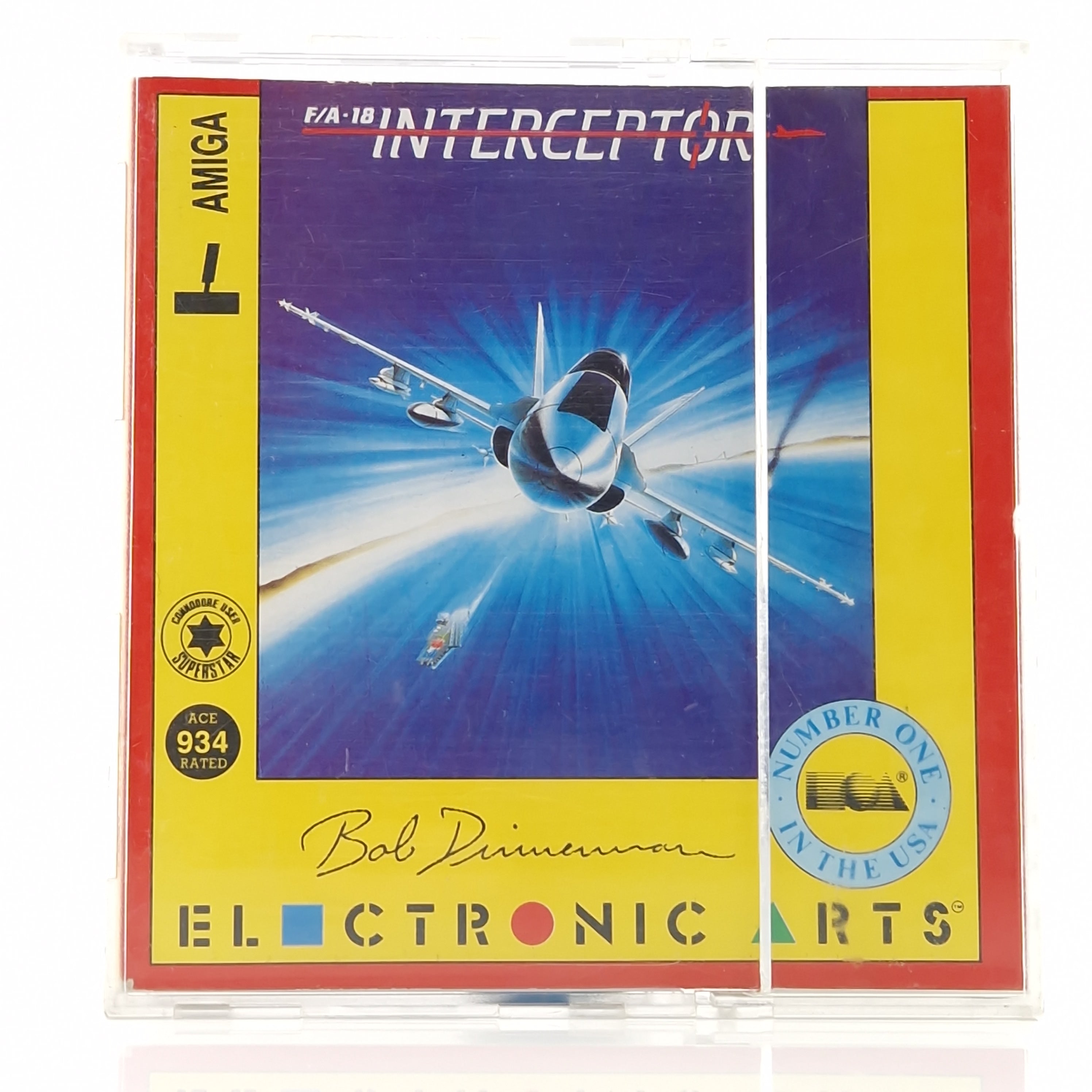 Atari ST STE Spiel : F/A - 18 Interceptor - Diskette OVP ohne Anleitung - Amiga