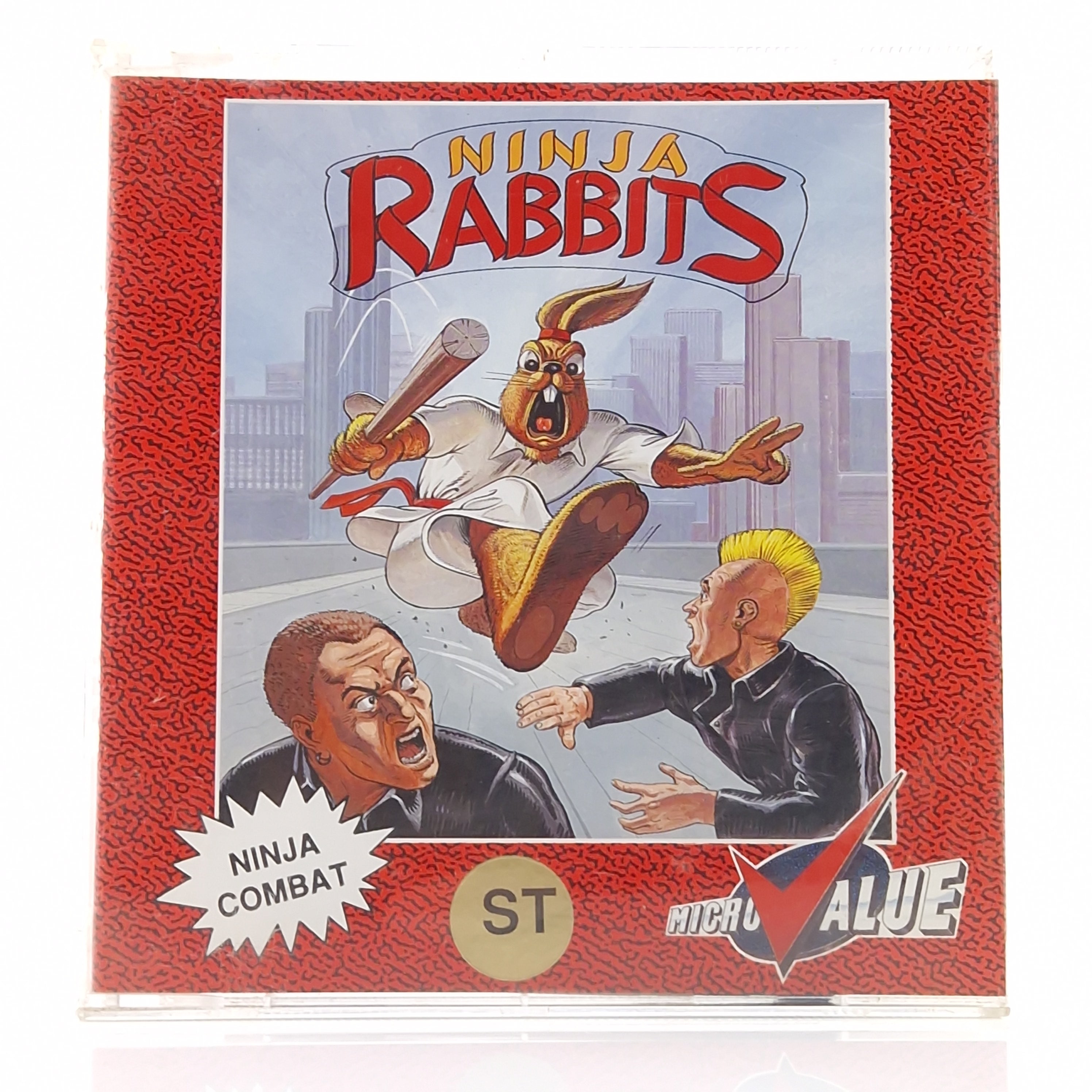 Atari ST STE Spiel : Ninja Rabbits - Diskette OVP ohne Anleitung / Micro Value