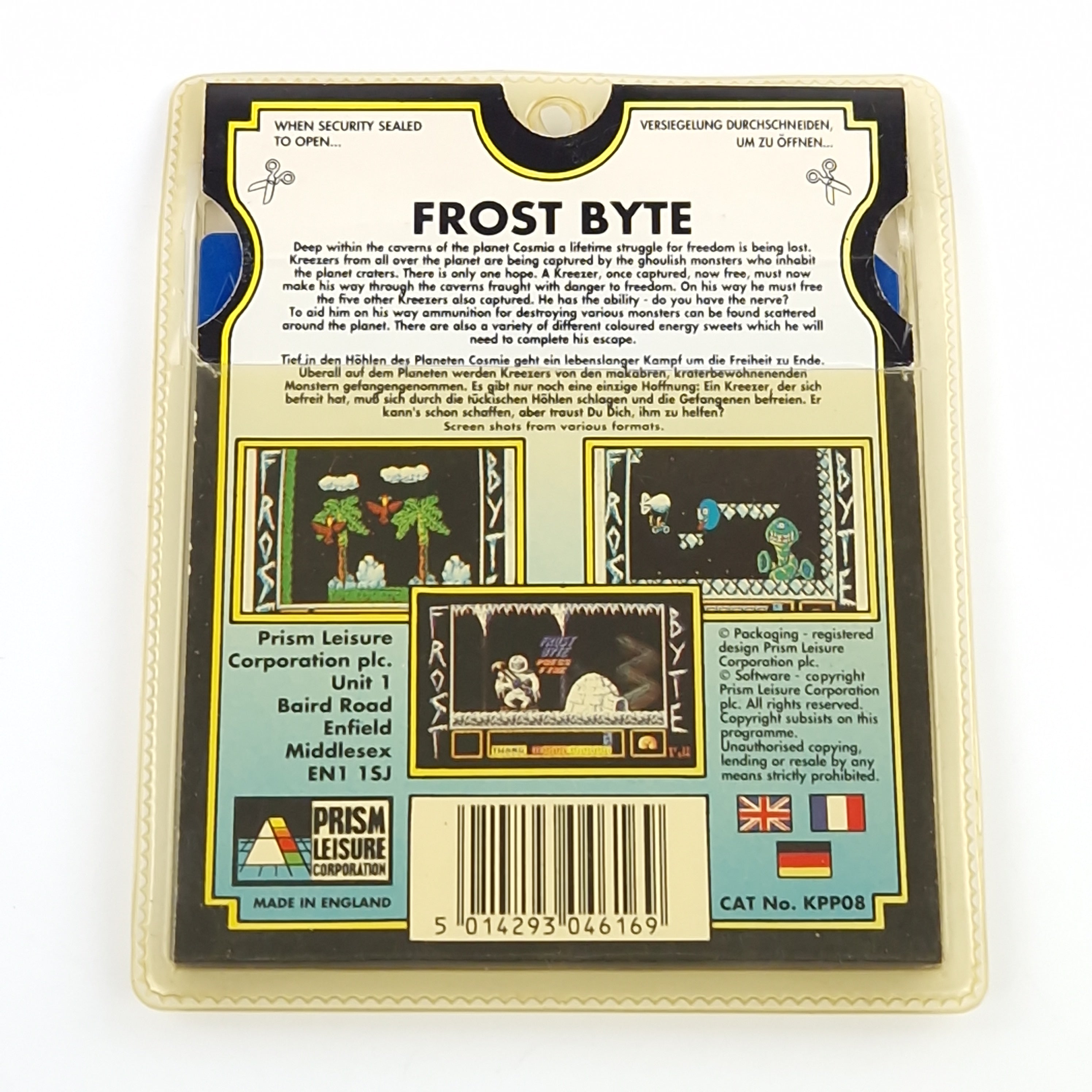 Atari ST STE Spiel : Frost Byte - The 16 Bit Pocket Power Collection Diskette