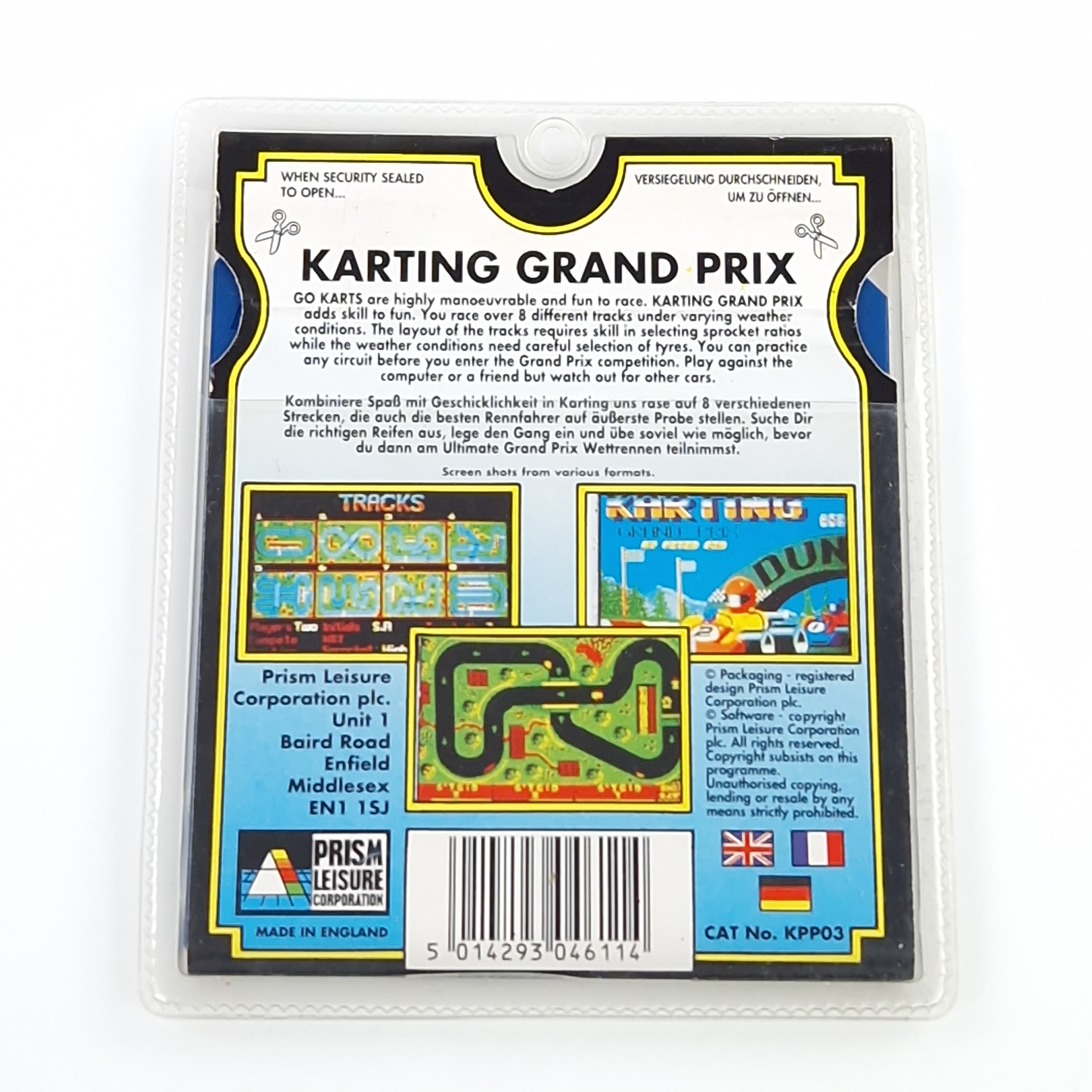 Atari ST STE Spiel : Karting Grand Prix The 16 Bit Pocket Power Collection Disk