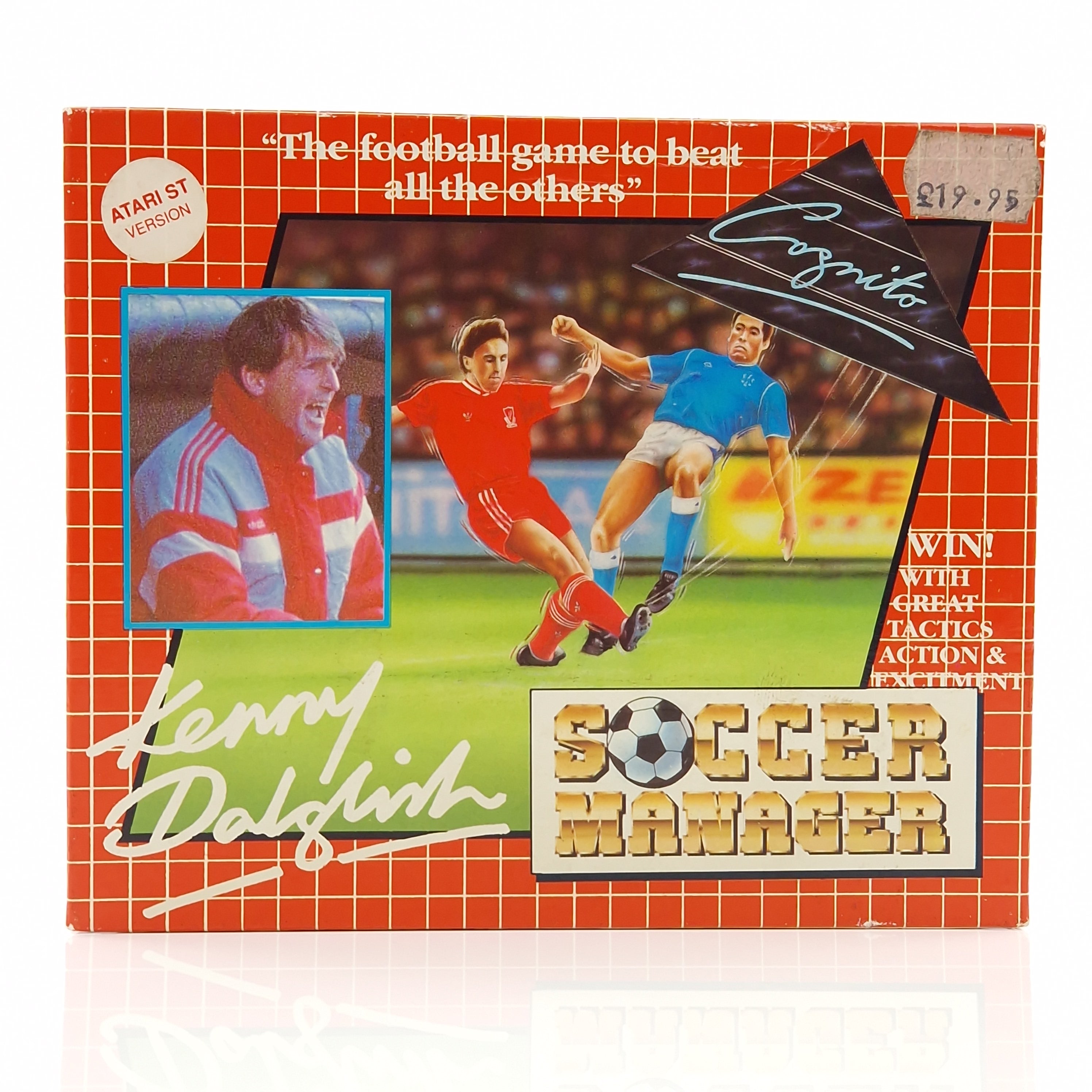 Atari ST STE Spiel : Kenny Dalglish Soccer Manager - Diskette OVP Anleitung