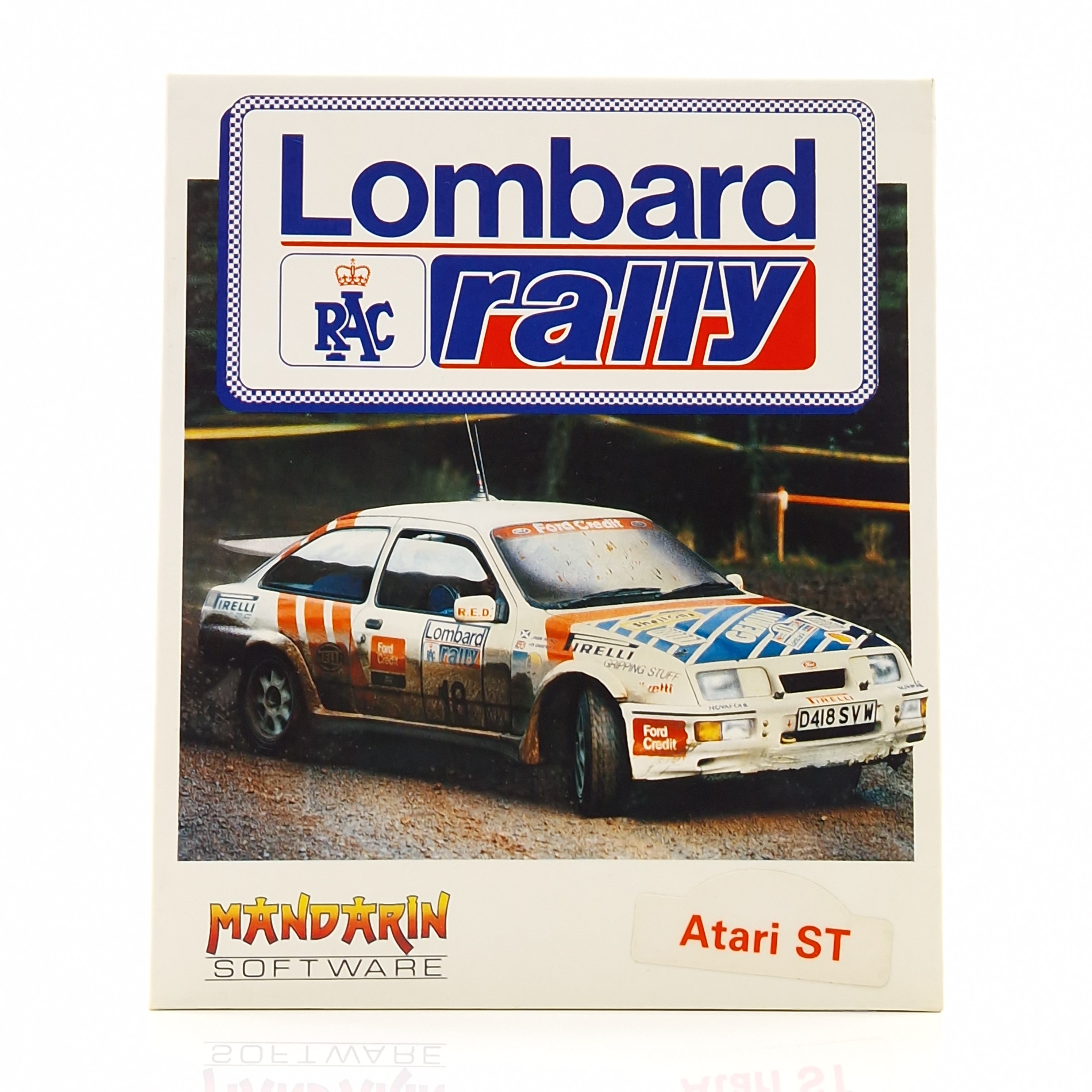Atari ST STE Spiel : Lombard Rally - Diskette OVP Anleitung / Mandarin Software