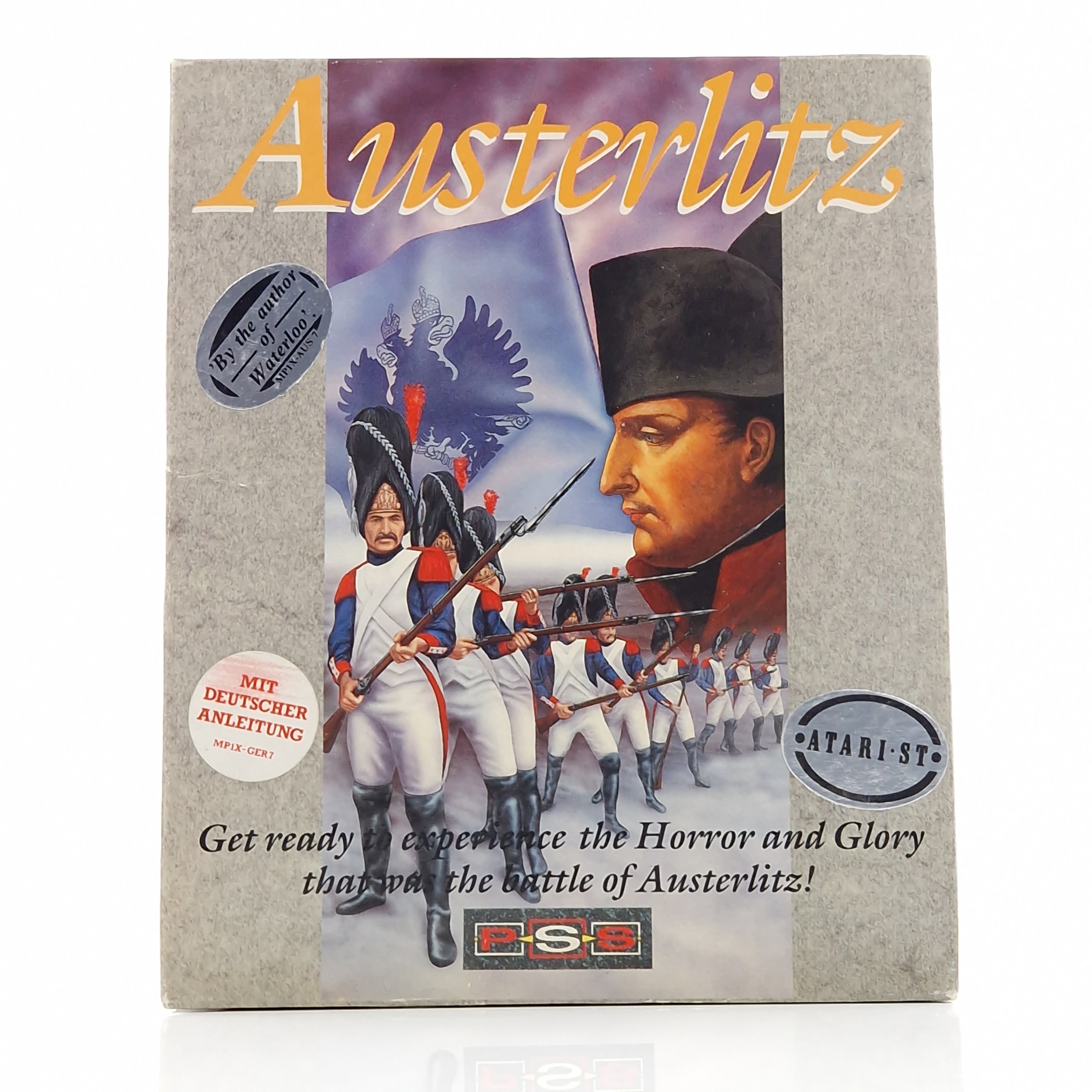 Atari ST STE Spiel : Austerlitz - Diskette OVP Anleitung / PSS