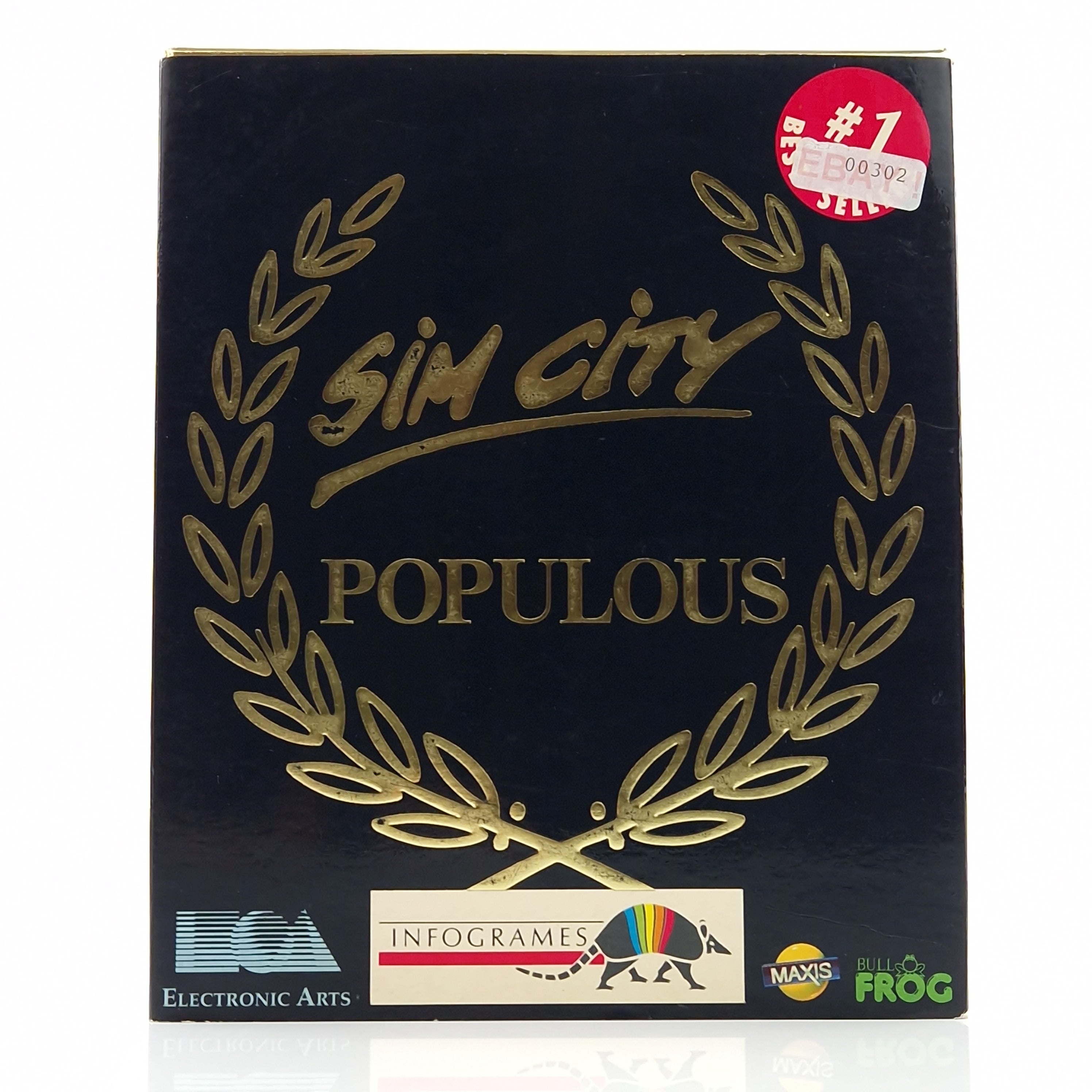 Atari ST STE Spiel : Sim CIty Populous - Diskette OVP Anleitung / Infogrames