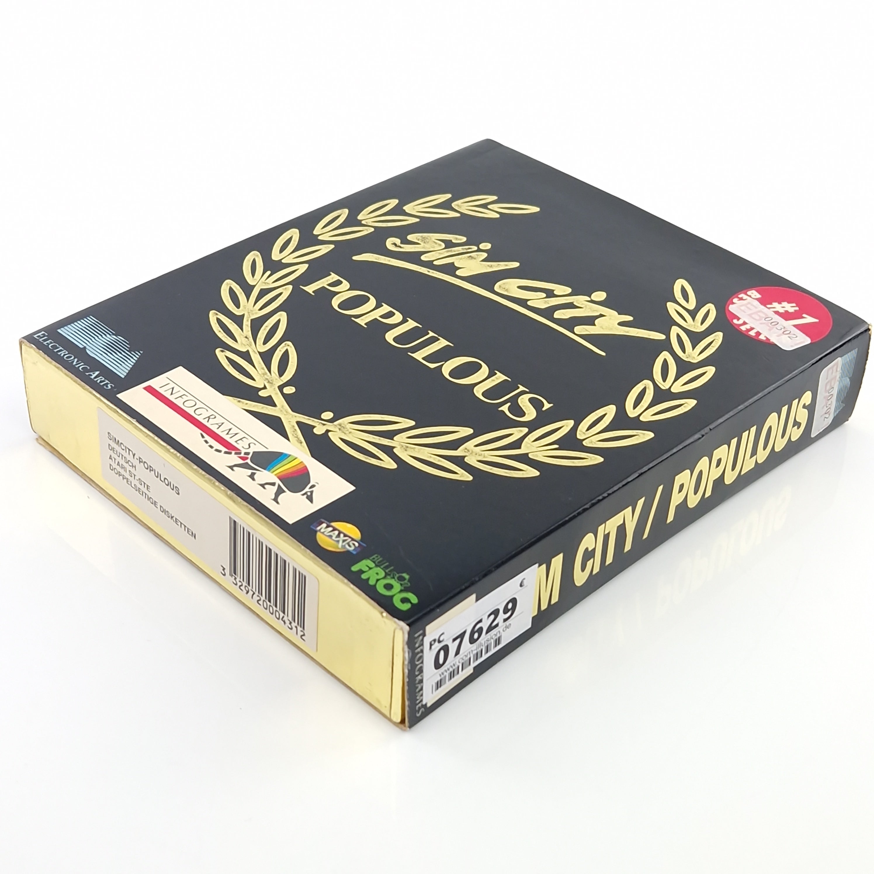 Atari ST STE Spiel : Sim CIty Populous - Diskette OVP Anleitung / Infogrames