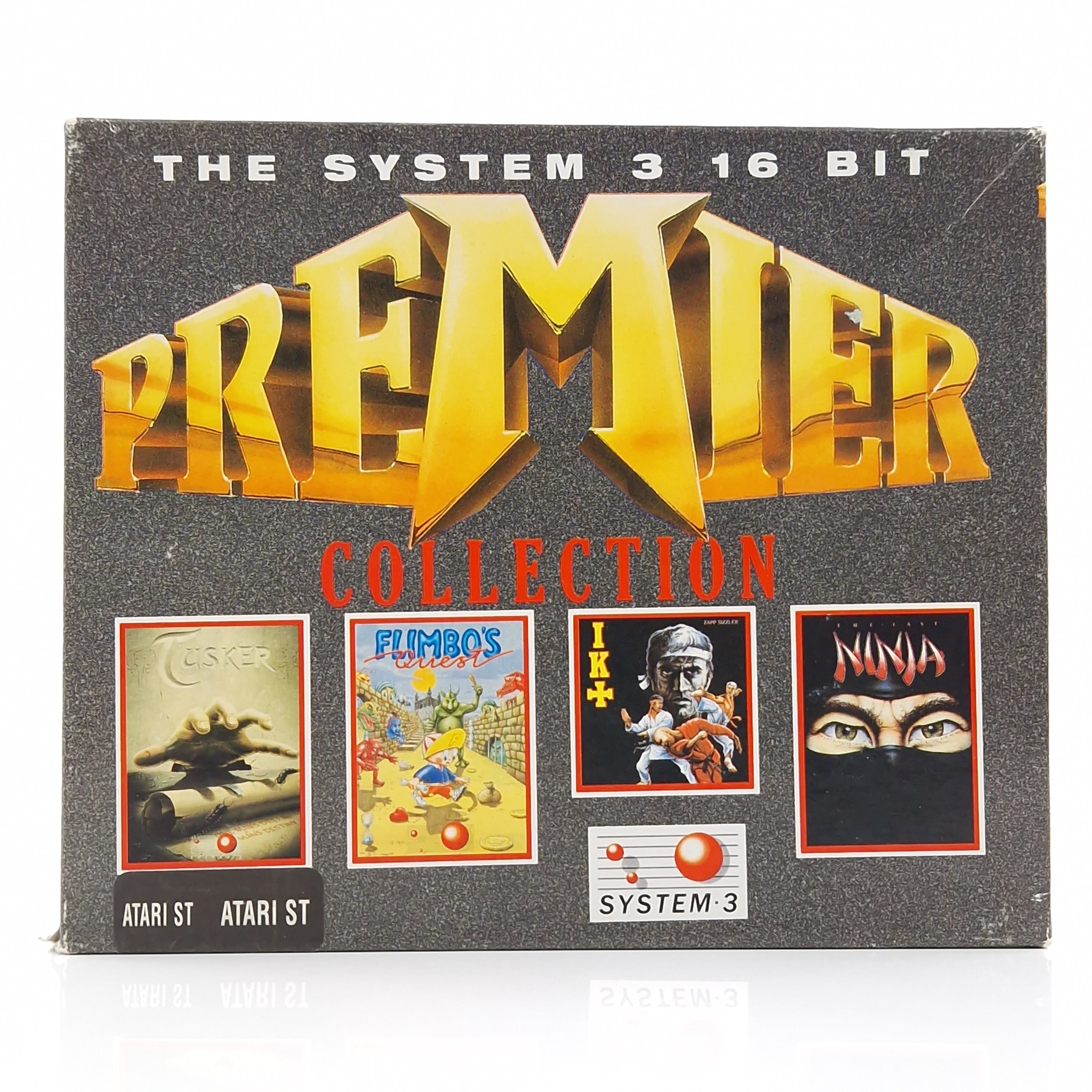 Atari ST STE Spiel : Premier Collection - Diskette Anleitung OVP / System 3