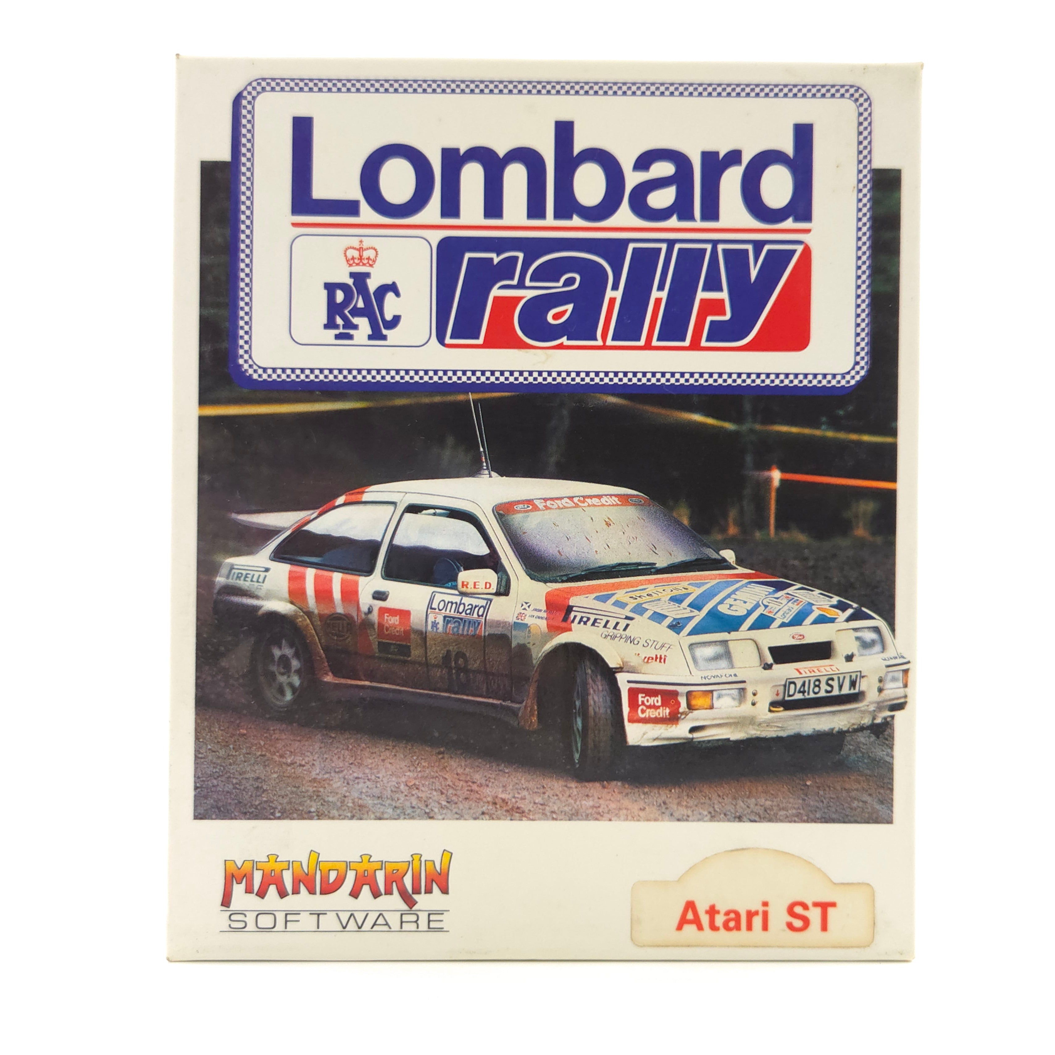Atari ST STE Spiel : Lombard Rally - Diskette Anleitung OVP / Mandarin 02