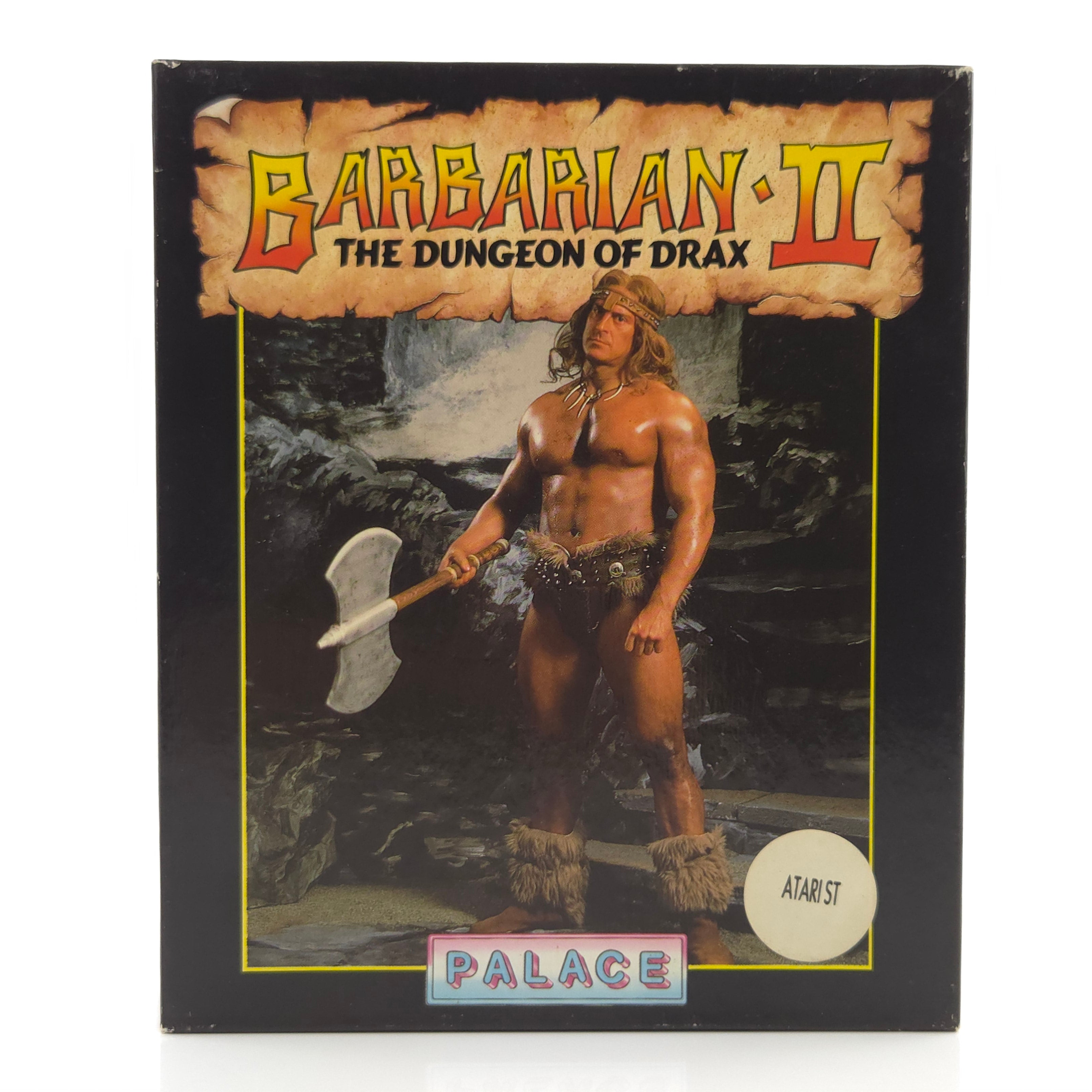 Atari ST STE Spiel : Barbarian II The Dungeon of Drax - Diskette OVP Anleitung