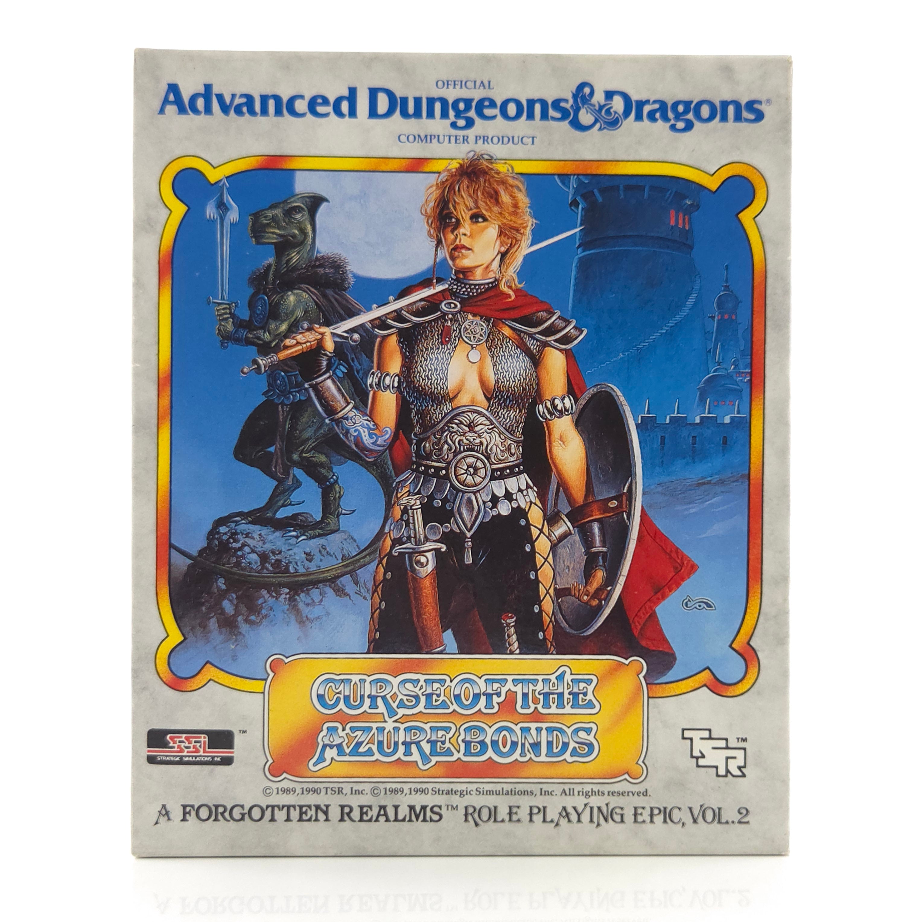 Atari ST STE Spiel : Advanced Dungeons & Dragons Curse of the Azure Bonds - OVP