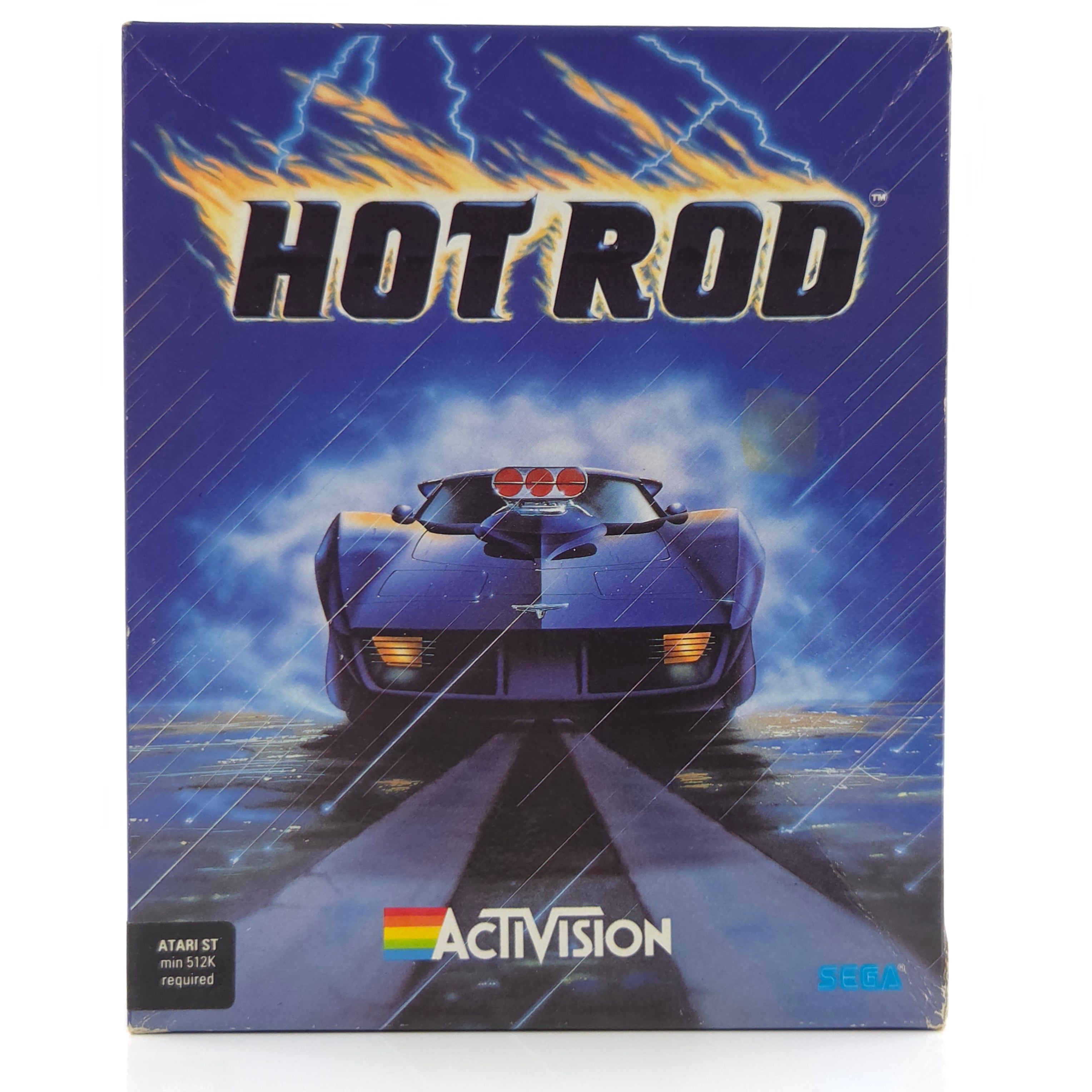 Atari ST STE Spiel : Hot Rod - Diskette Anleitung OVP / Activision
