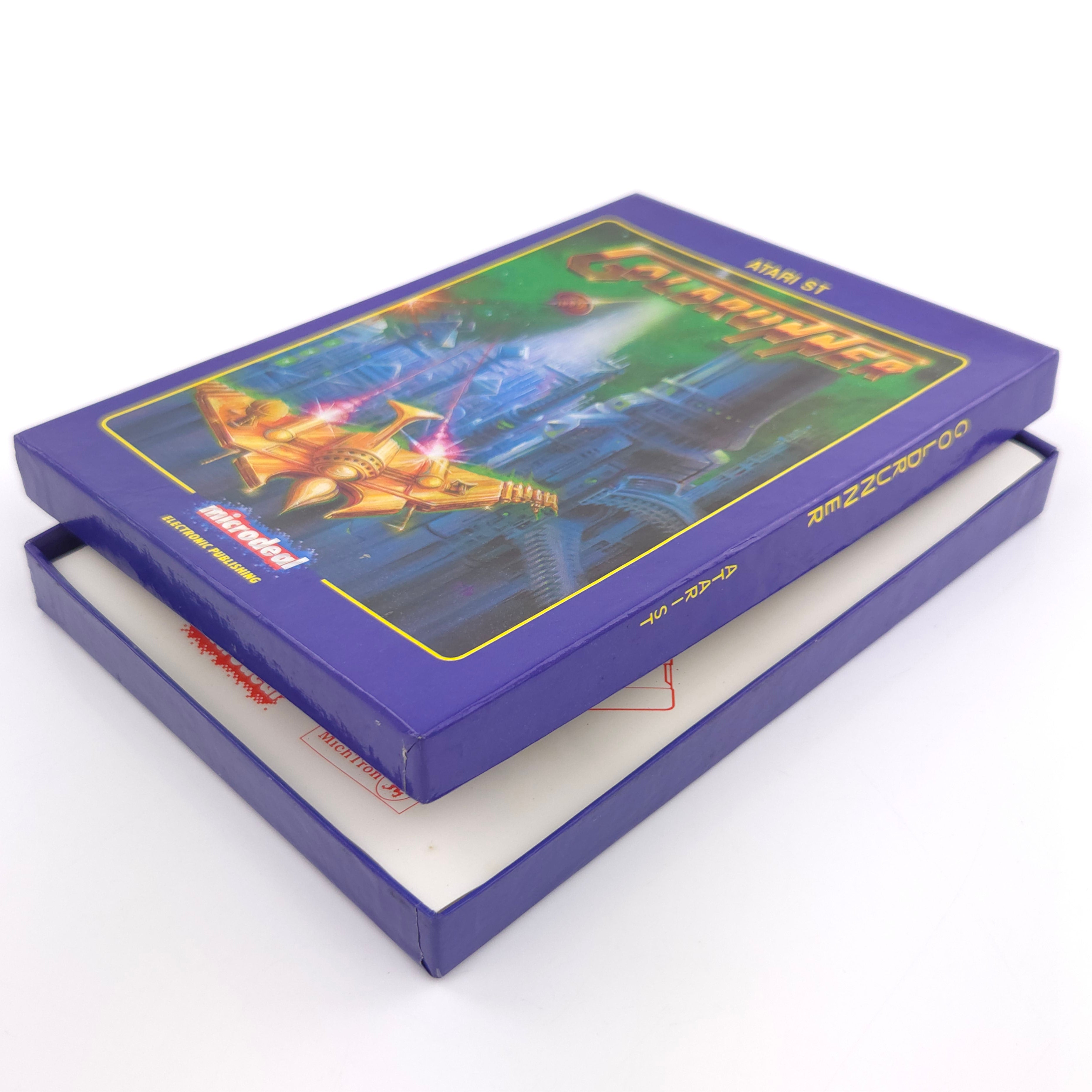 Atari ST STE Spiel : Goldrunner - Diskette Anleitung OVP / Microdeal