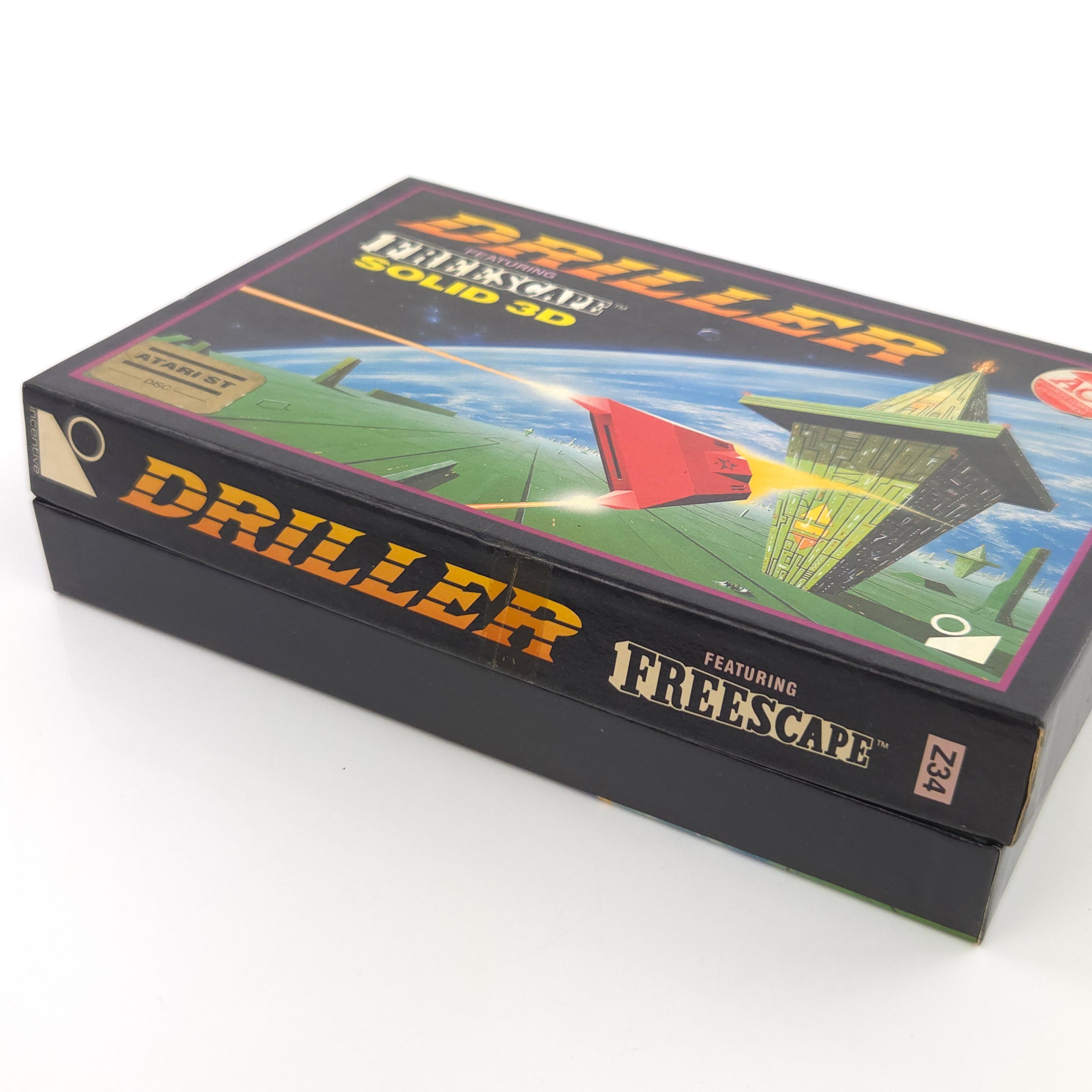 Atari ST STE Spiel : Driller featuring Freescape Solid 3D - Diskette OVP