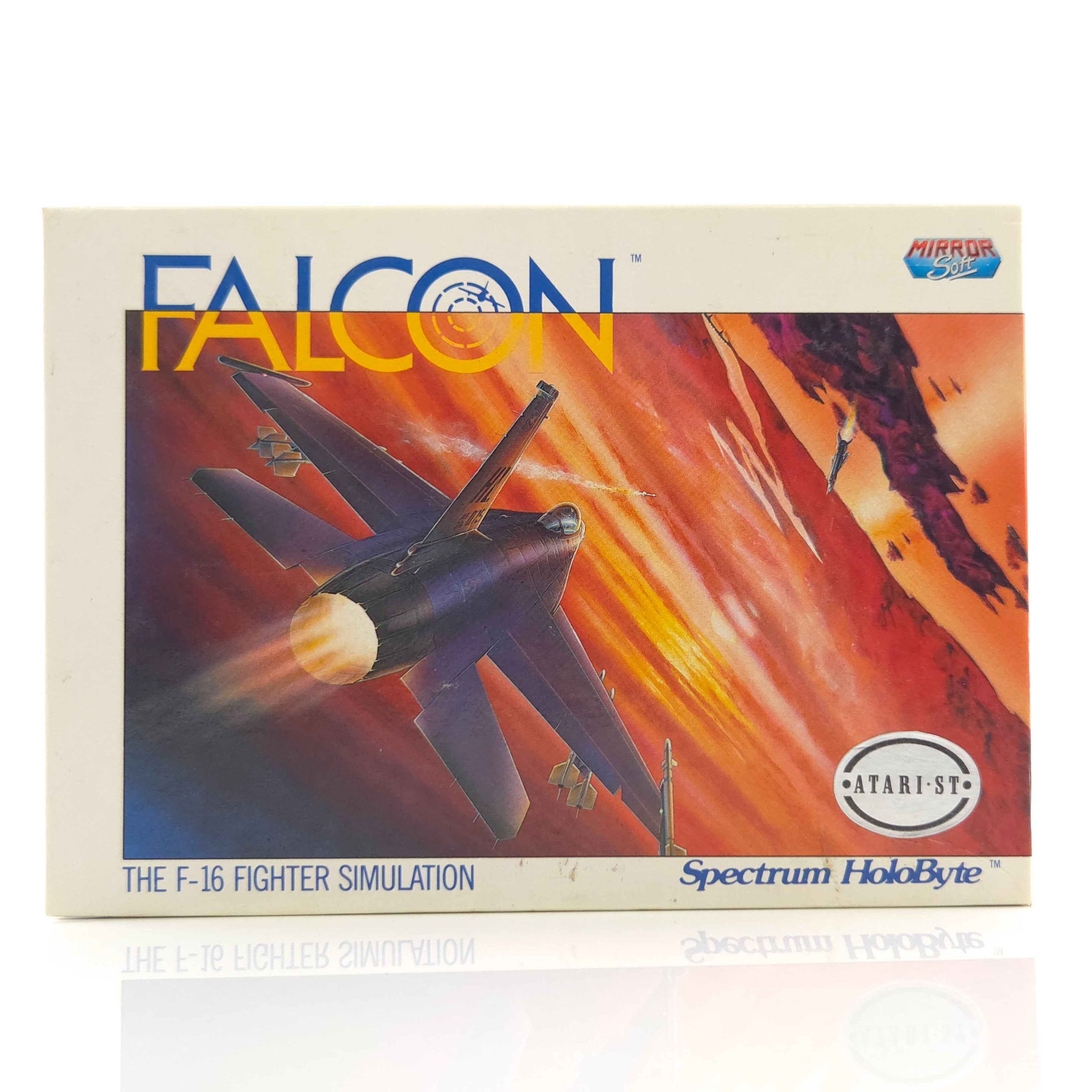 Atari ST STE Spiel : Falcon The F-16 Fighter Simulation - Diskette Anleitung OVP