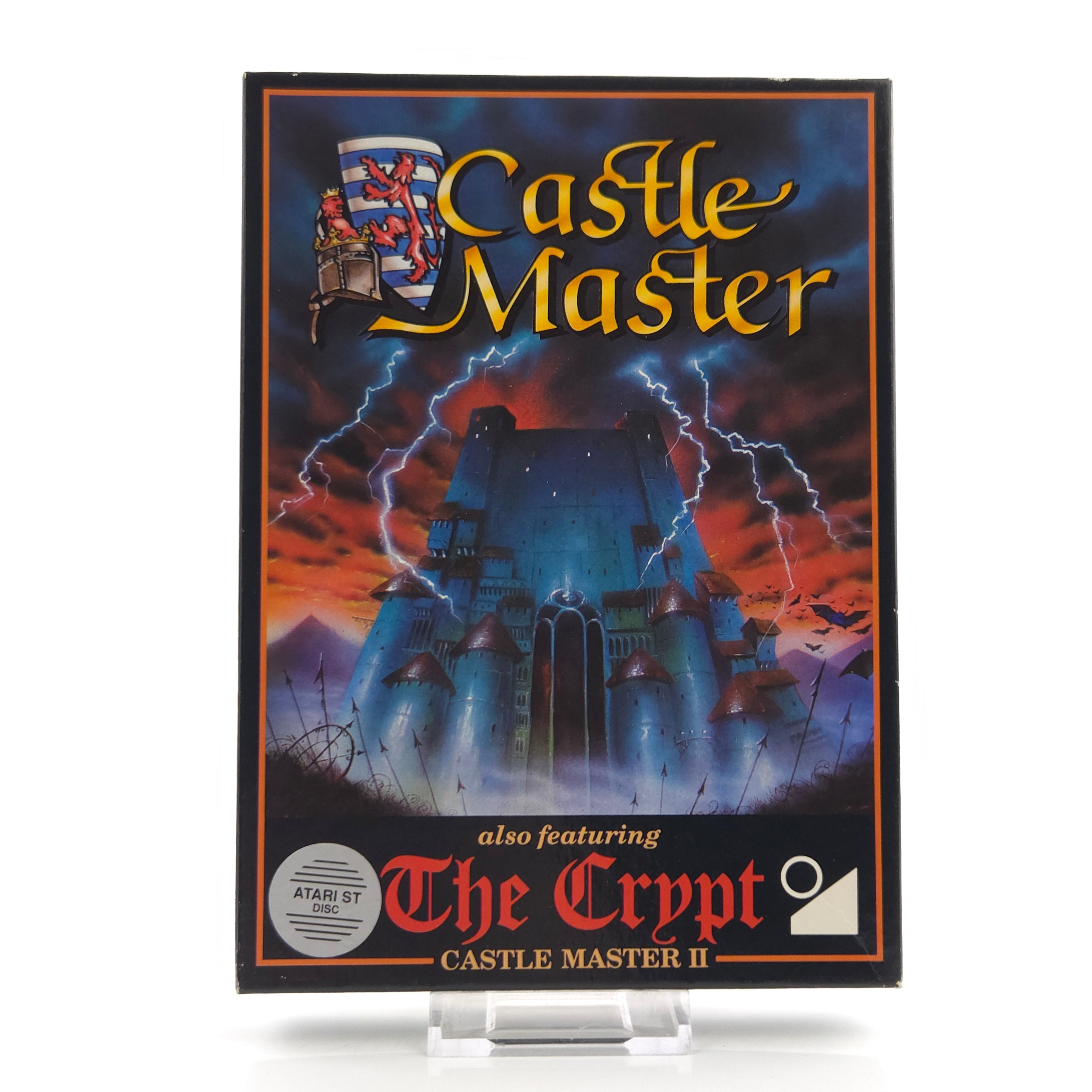 Atari ST STE Spiel : Castle Master featuring the Crypt - Diskette Anleitung OVP