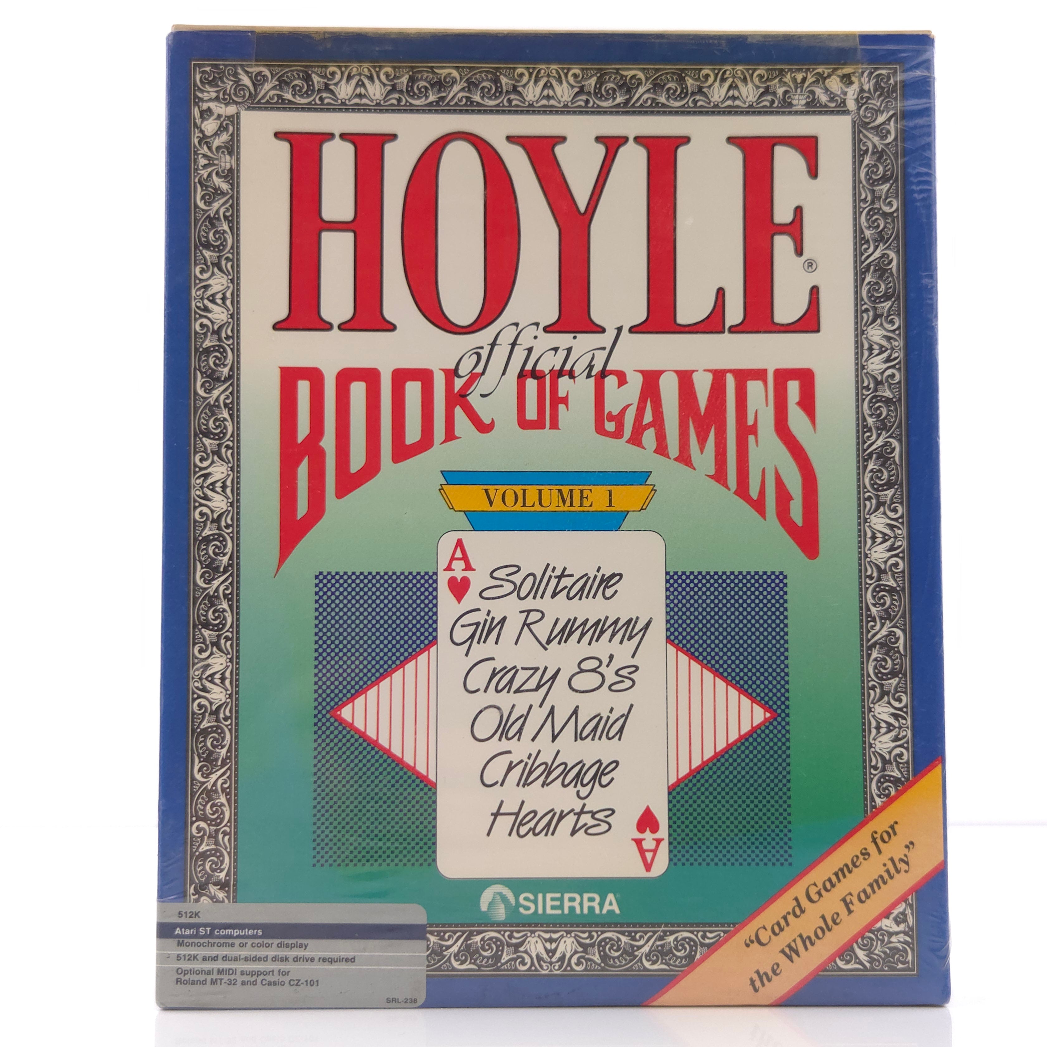 Atari ST STE Spiel : Hoyle official Book of Games Vol 1 - Diskette Anleitung OVP