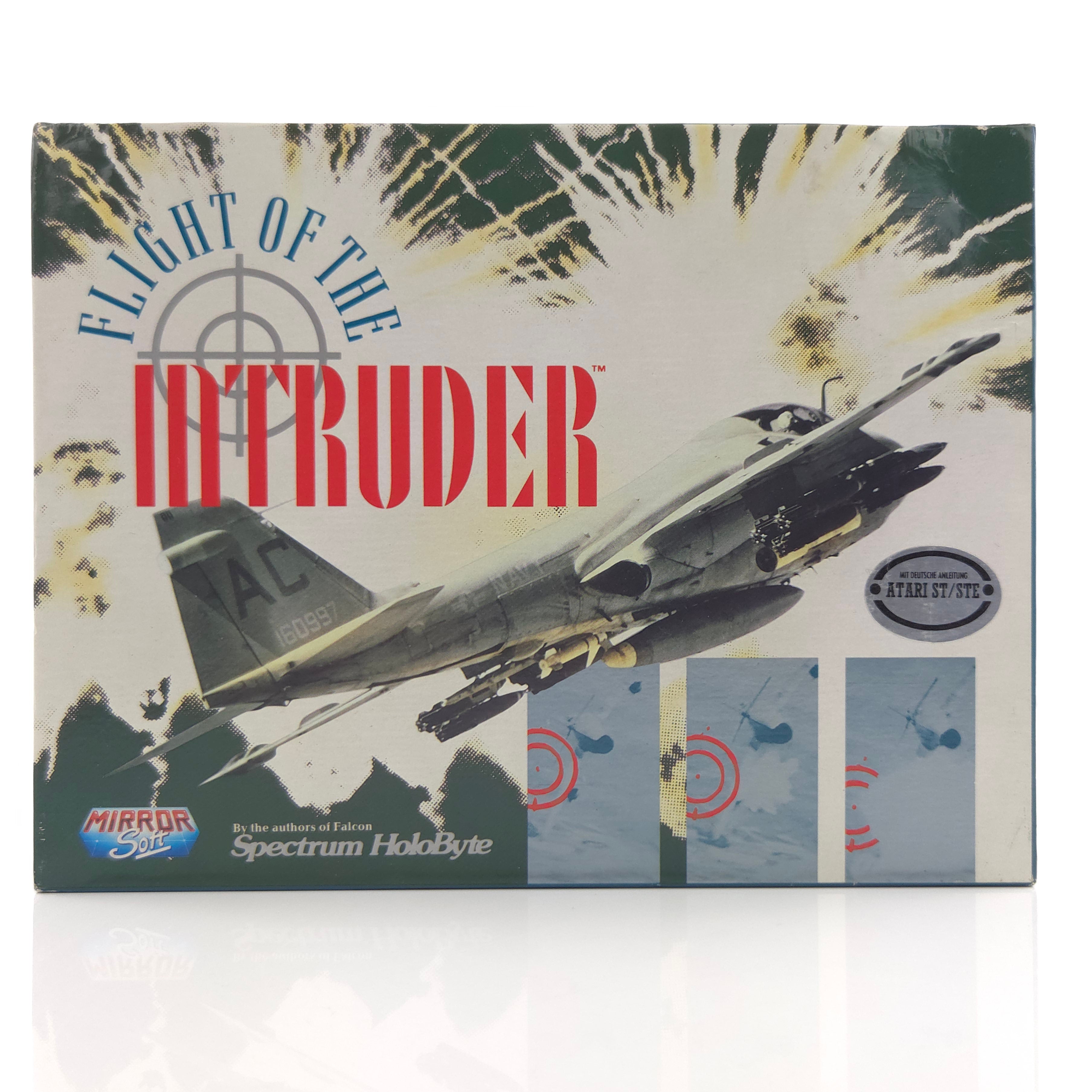 Atari ST STE Spiel : Flight of the Intruder - Diskette Anleitung OVP Big Box
