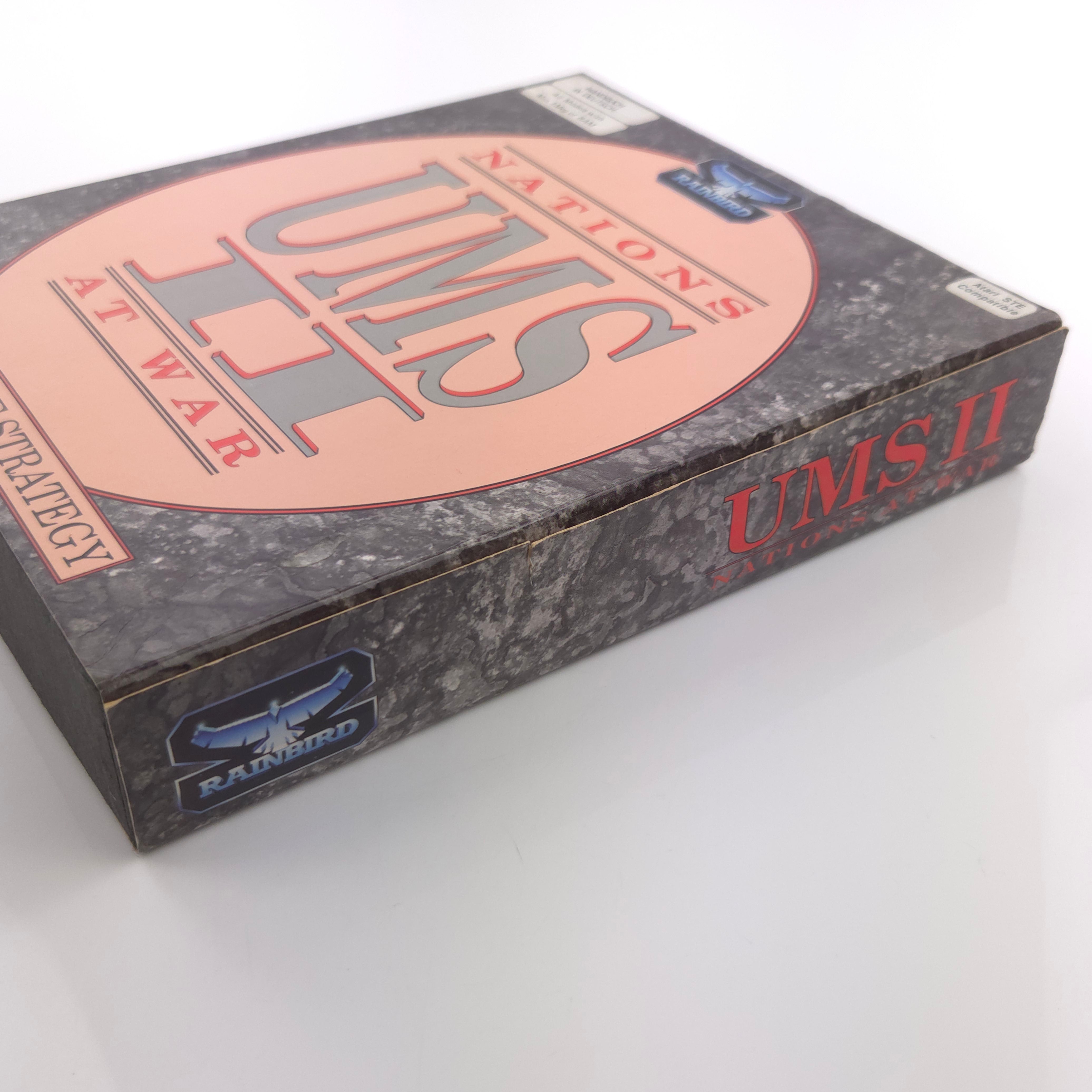 Atari ST STE Spiel : UMS II Nations at War - Diskette Anleitung OVP / Rainbird