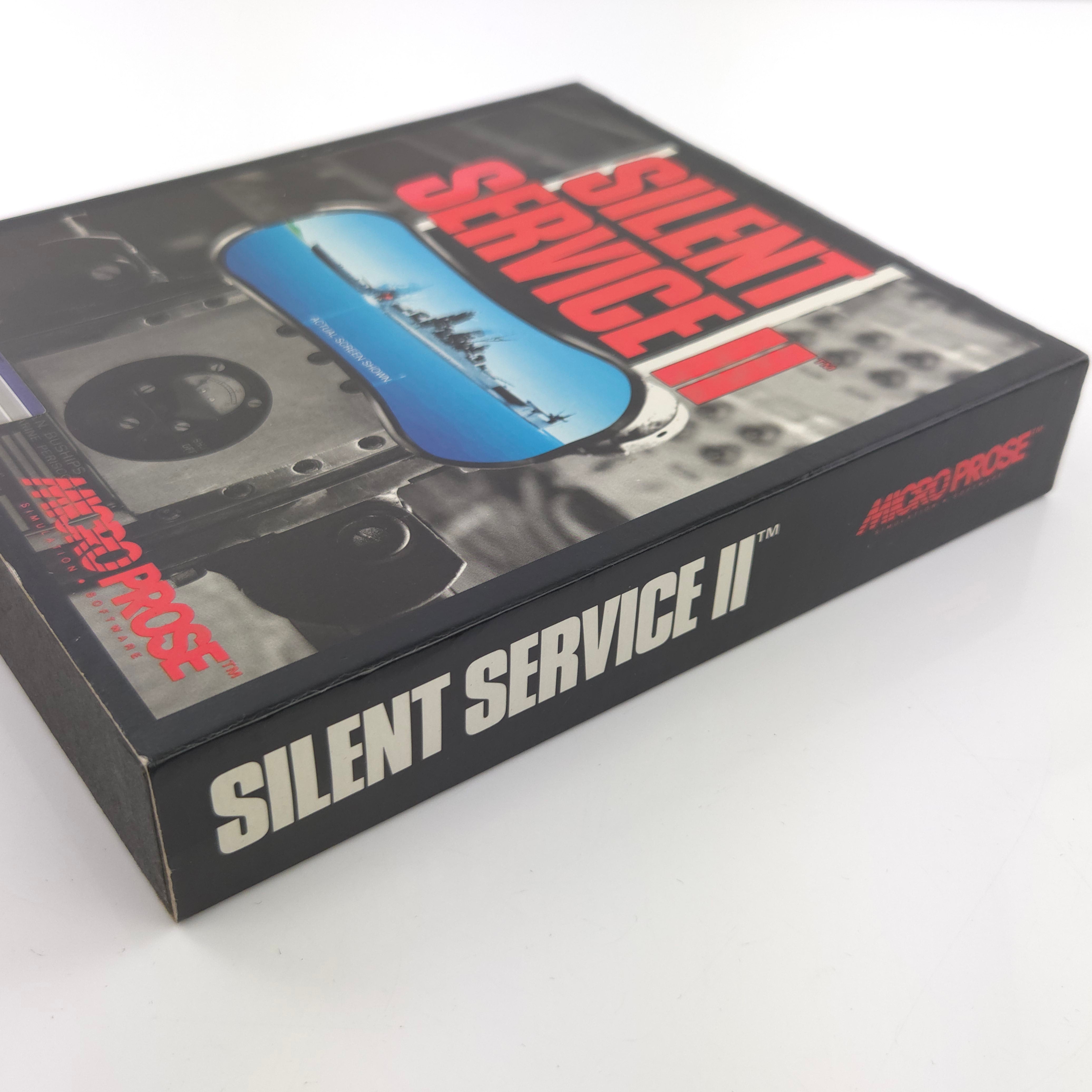 Atari ST STE Spiel : Silent Service II - Diskette Anleitung OVP / Micropose