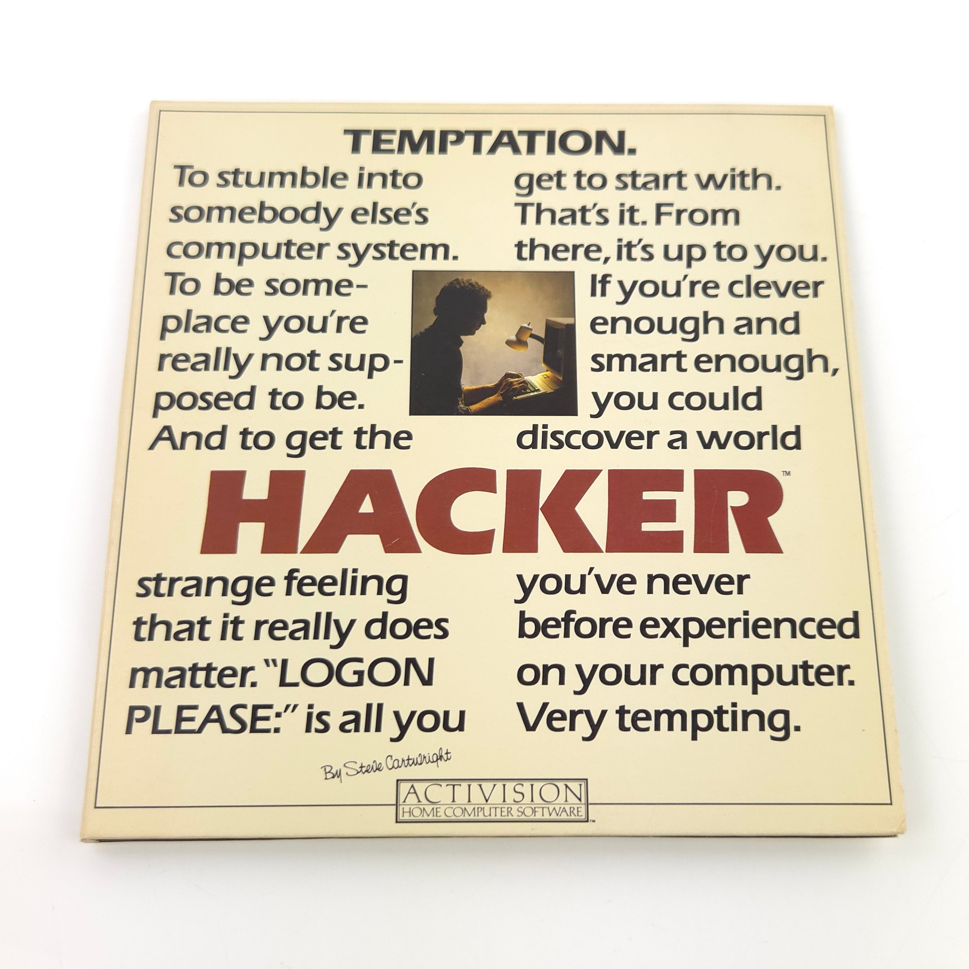 Atari ST STE Spiel Anwendung : HACKER - Diskette Anleitung OVP