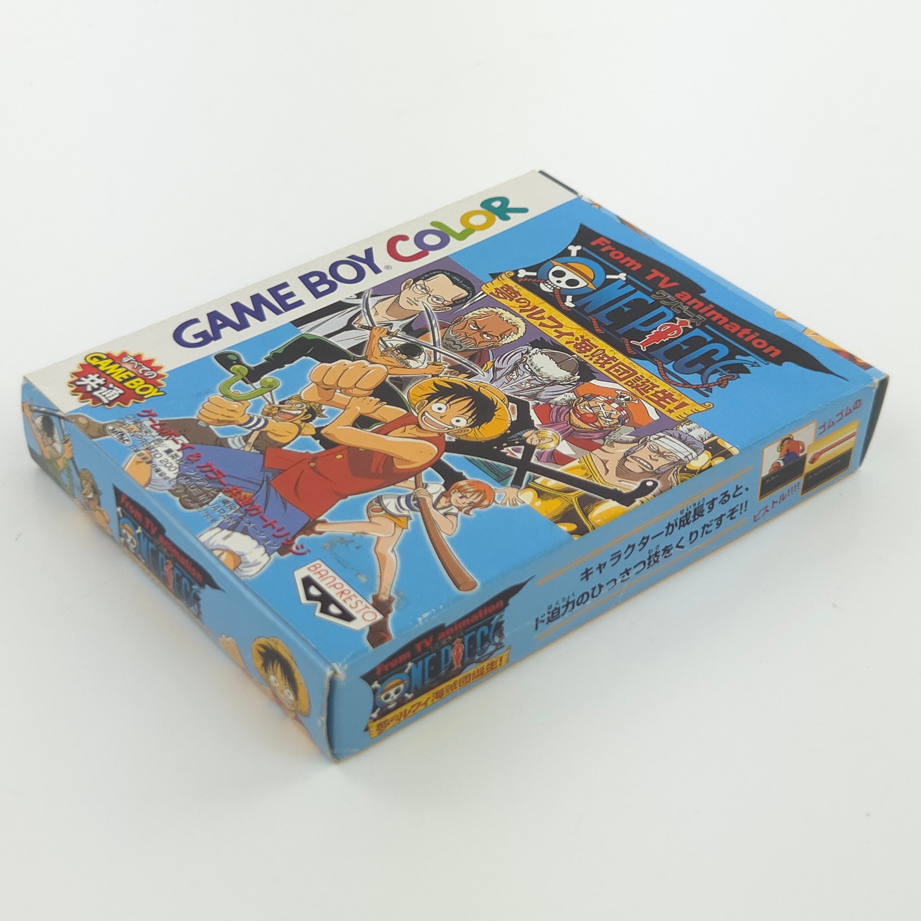 Nintendo Gameboy Color Spiel : One Piece: Yume no Luffy Kaizokudan Tanjou - JAP