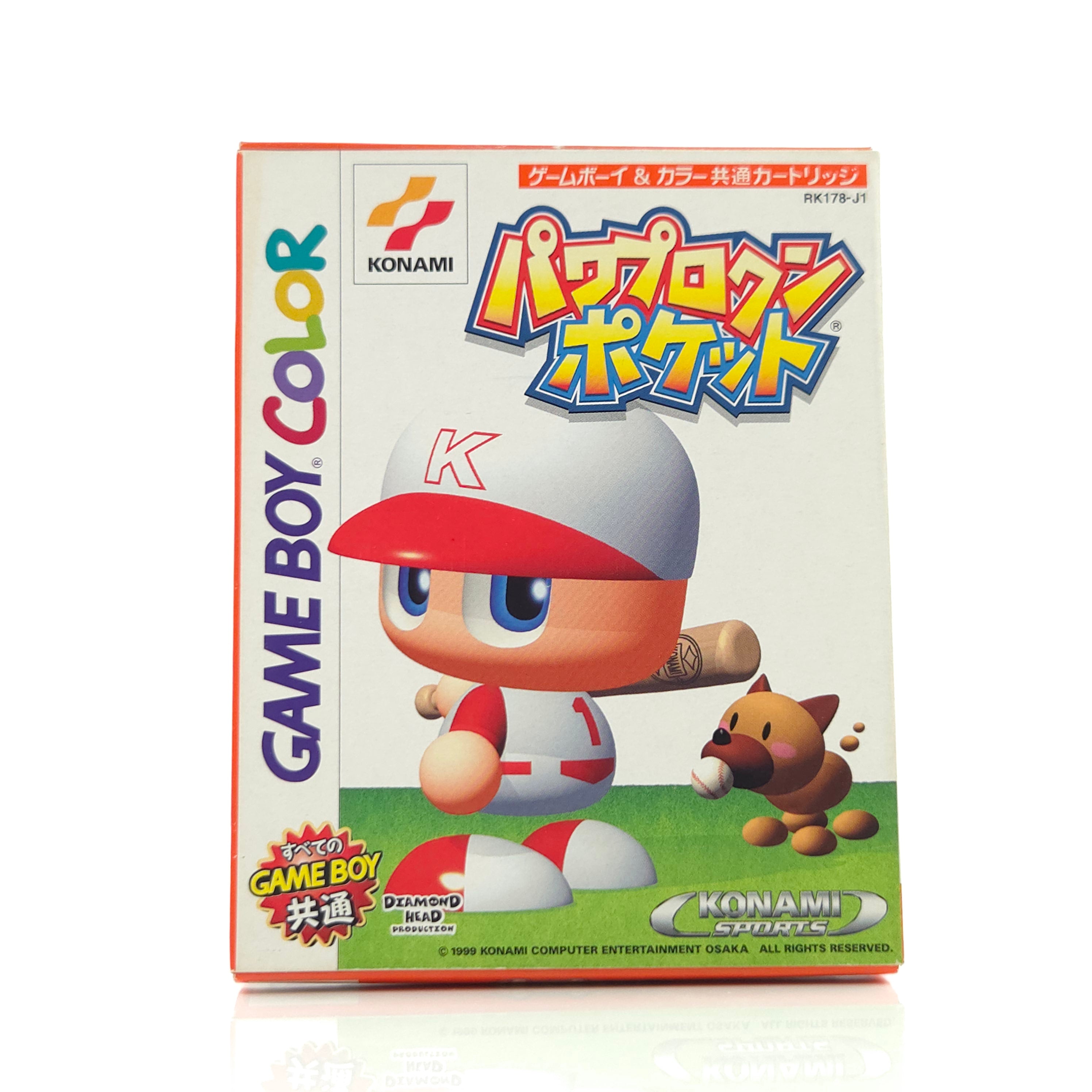 Nintendo Gameboy Color Spiel : Power Pro Kun Pocket - JAPAN OVP GBC Baseball