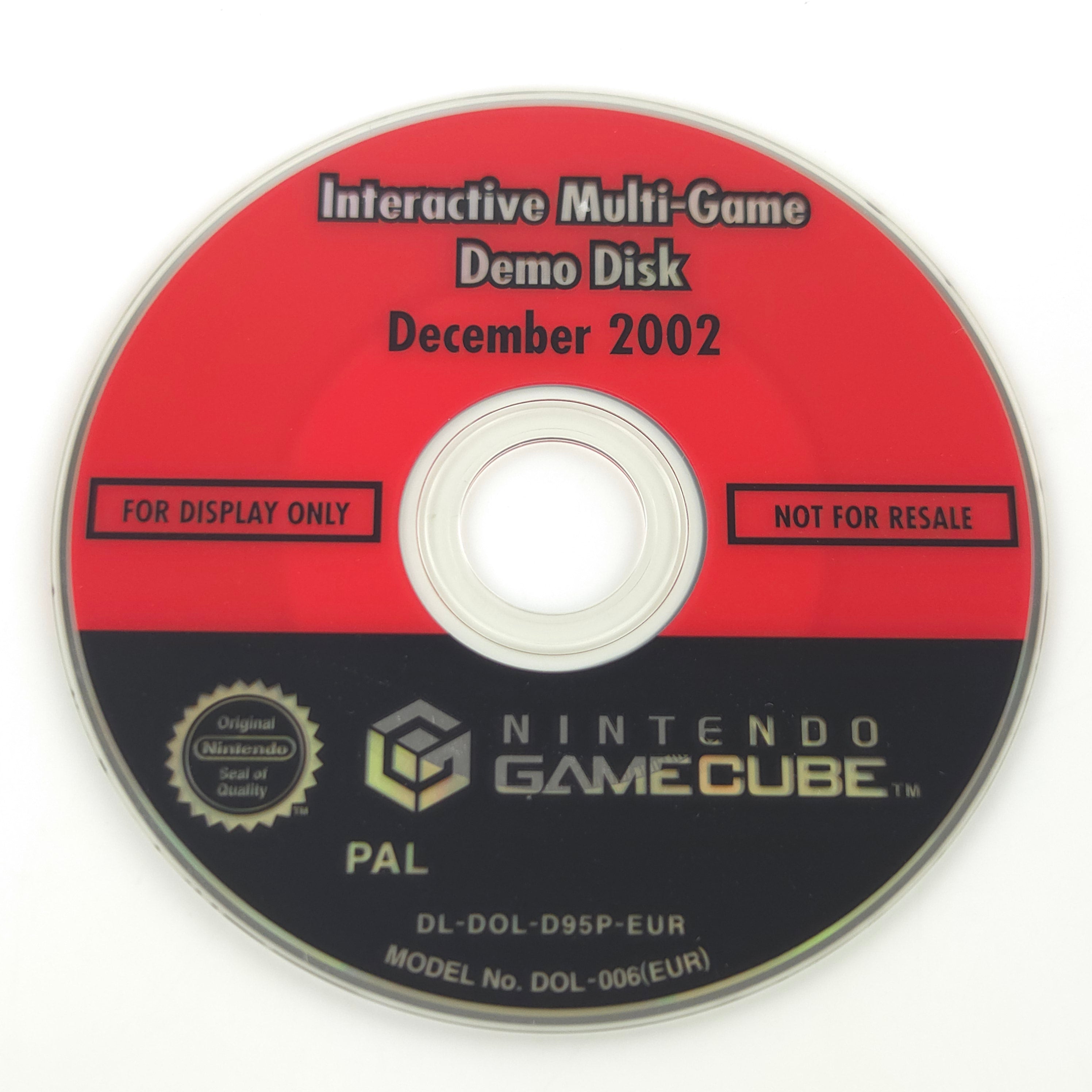 Nintendo GameCube Zubehör : Interactive Multi-Game Demo Disk December 2002