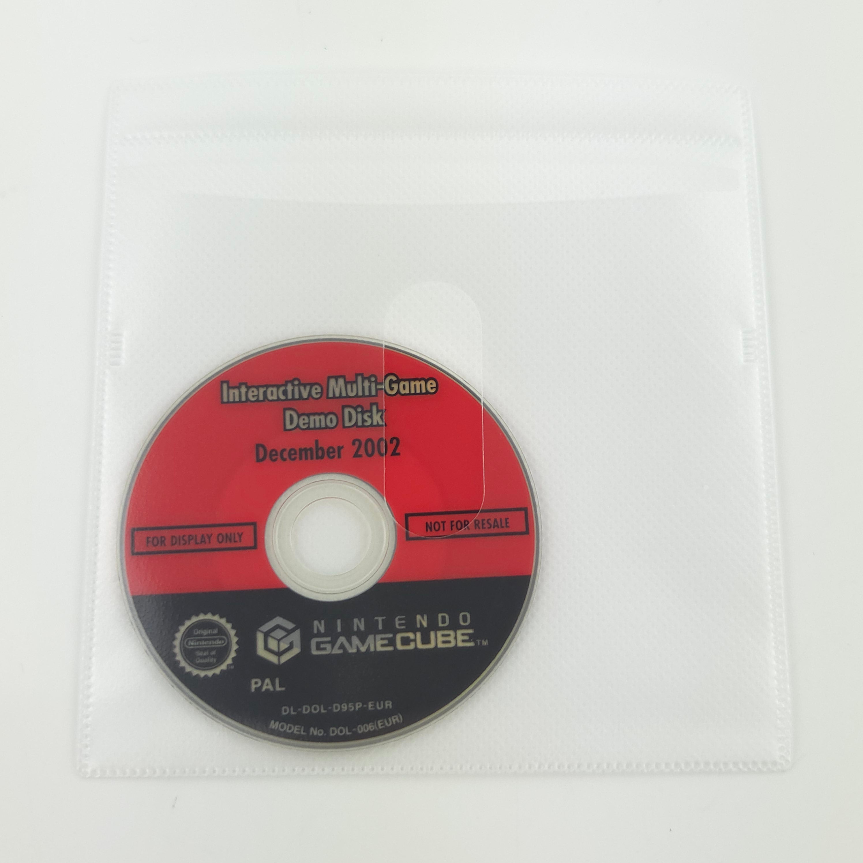 Nintendo GameCube Zubehör : Interactive Multi-Game Demo Disk December 2002