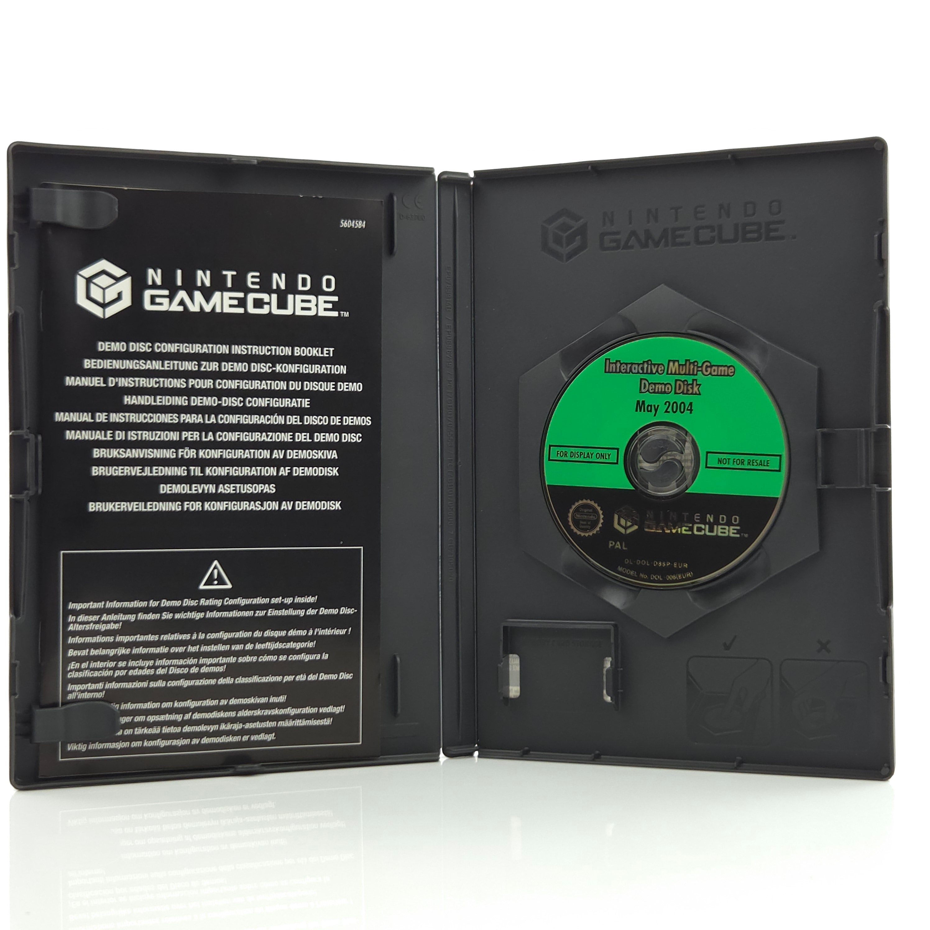 Nintendo GameCube Zubehör : Interactive Multi-Game Demo Disk May 2004 OVP