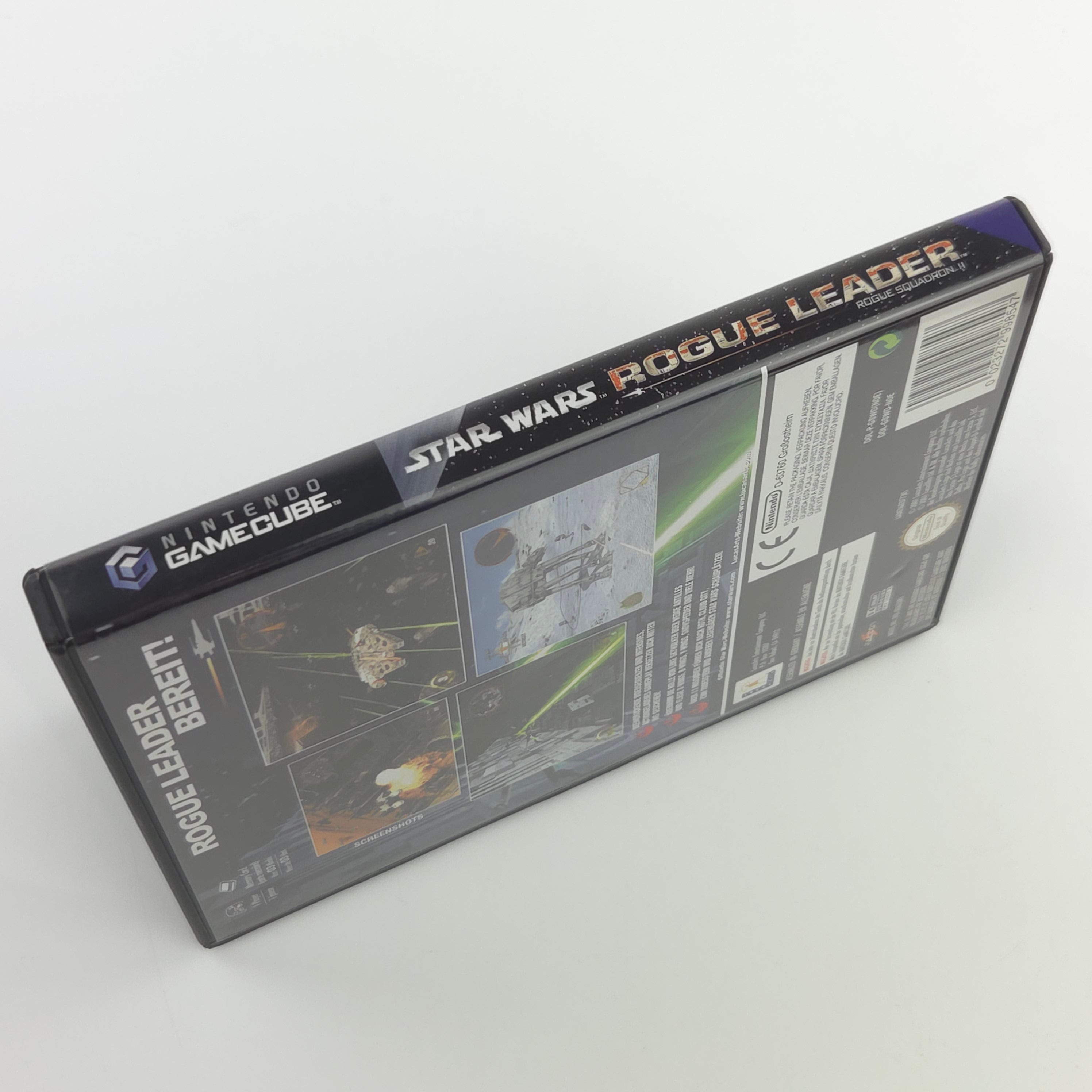 Nintendo Gamecube Spiel : Star Wars Rogue Leader - GC CD Disk Begleithefte OVP