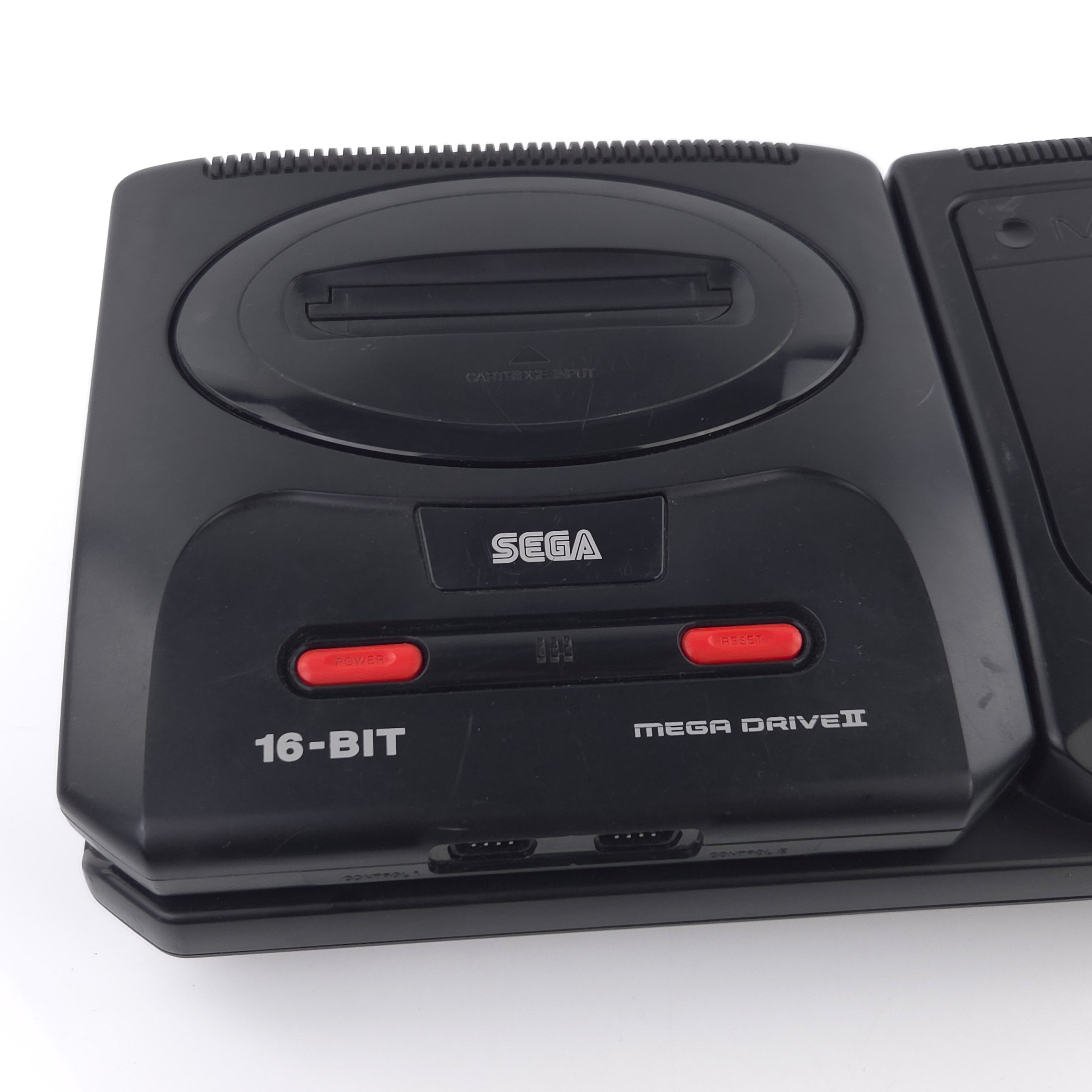Sega Mega-CD Konsole : Mega Drive II + Mega CD Adapter / PAL Console