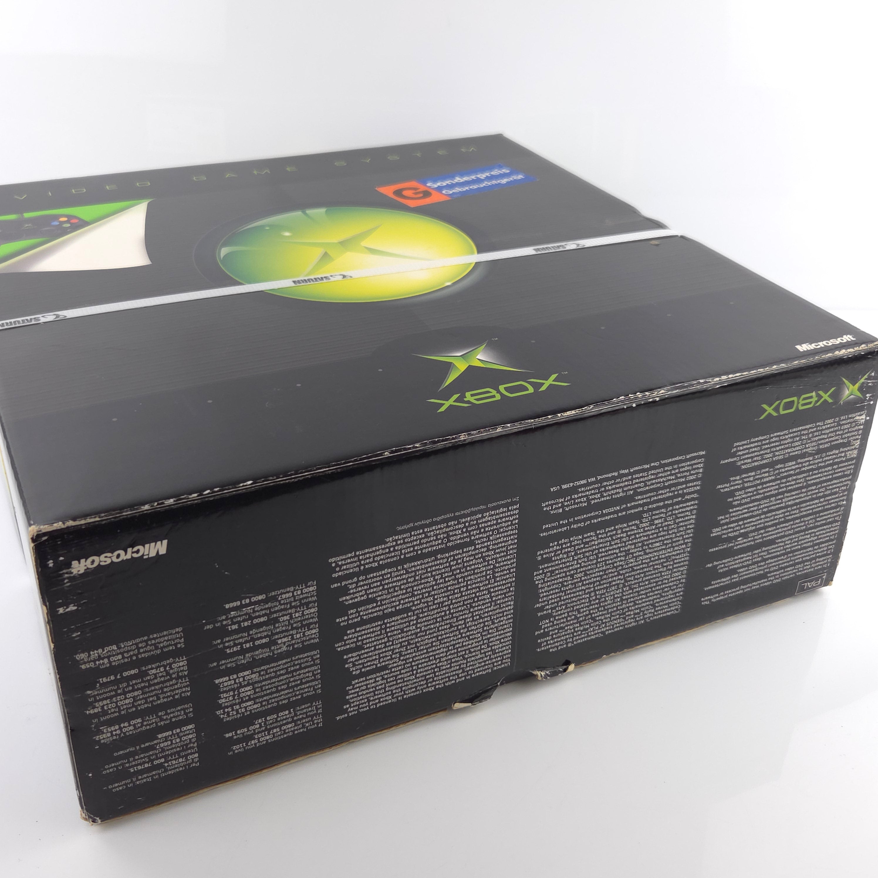 Microsoft Xbox Classic Video Game System - PAL Konsole stark gebraucht