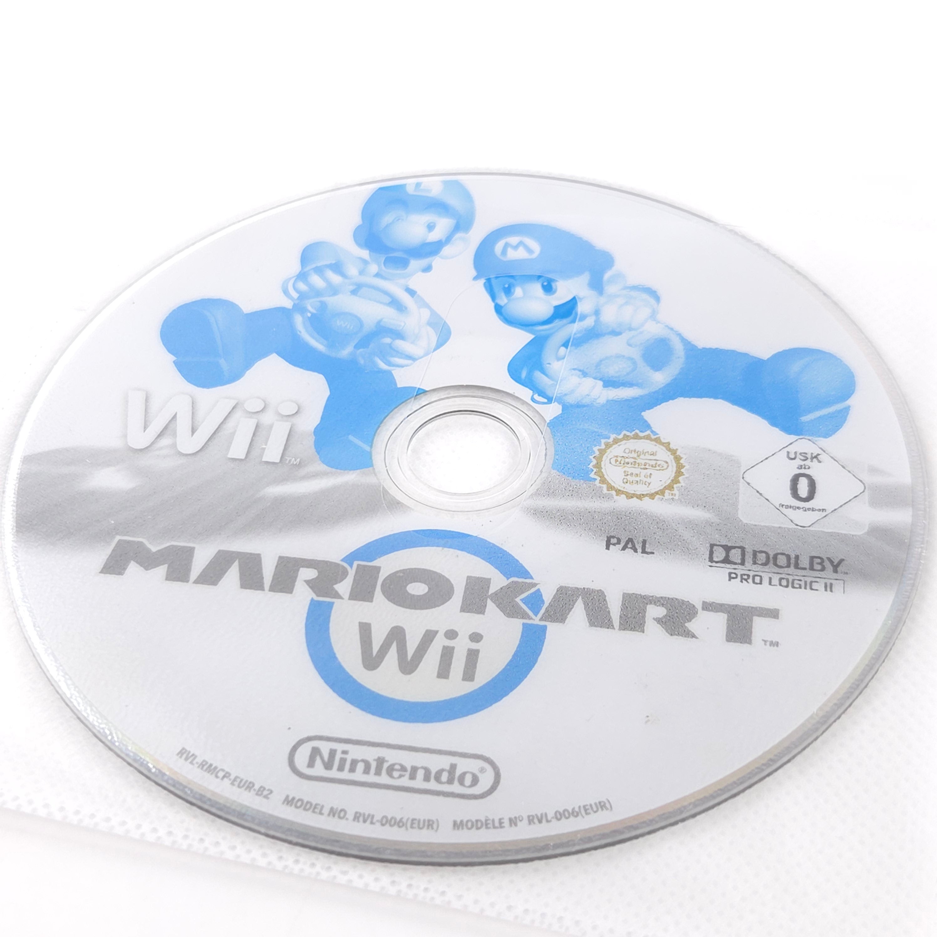 Nintendo Wii Spiel : Mario Kart Wii - lose CD