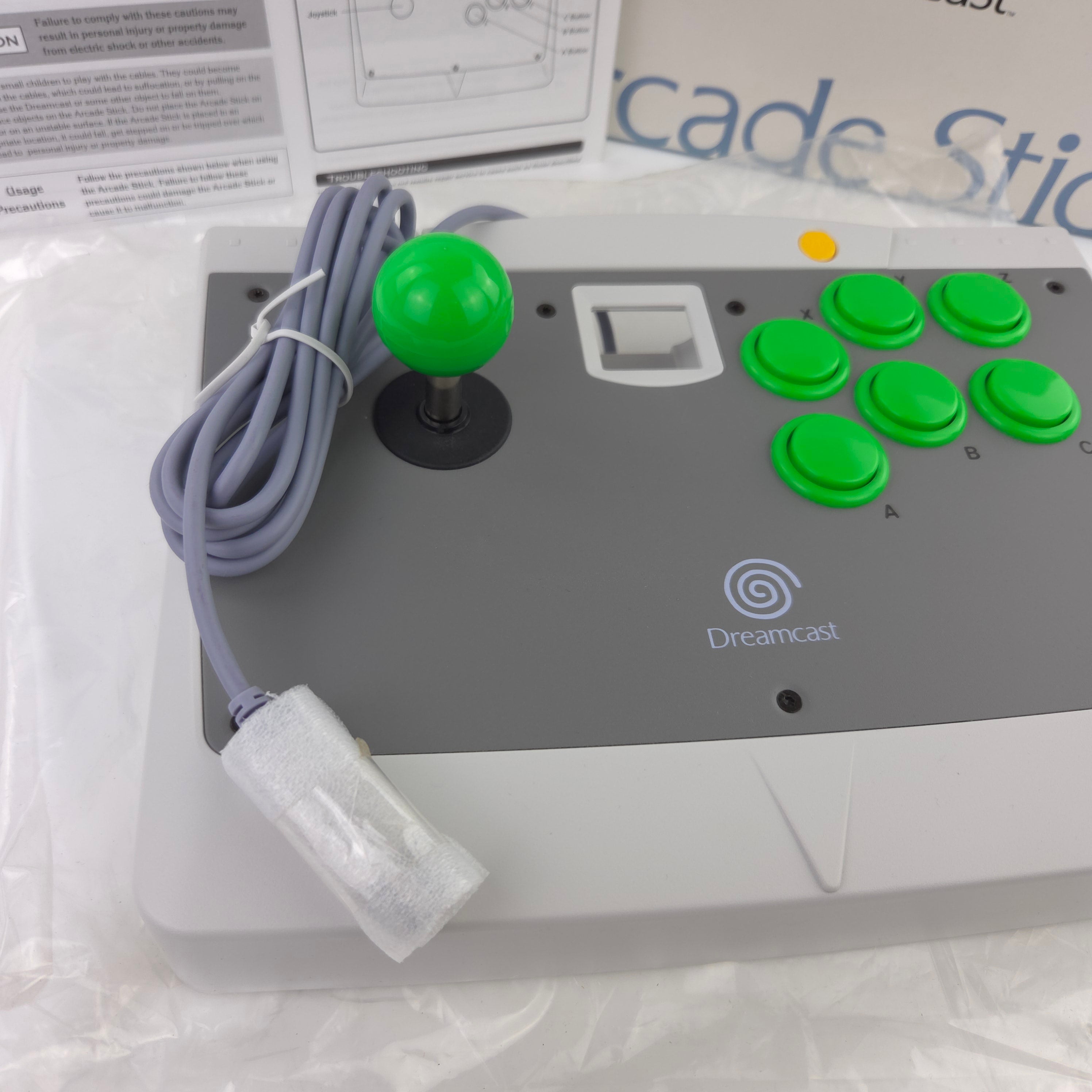 Sega Dreamcast Zubehör : Arcade Stick Controller Gamepad / NEU NEW OVP DC