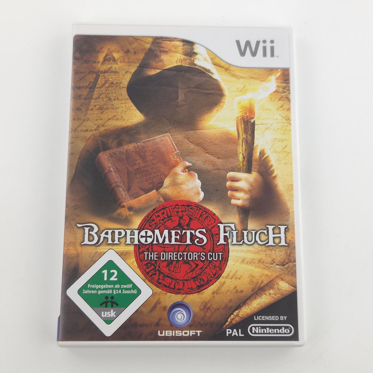 Nintendo Wii Spiel: Baphomets Fluch The Directors Cut - OVP (PAL DE)