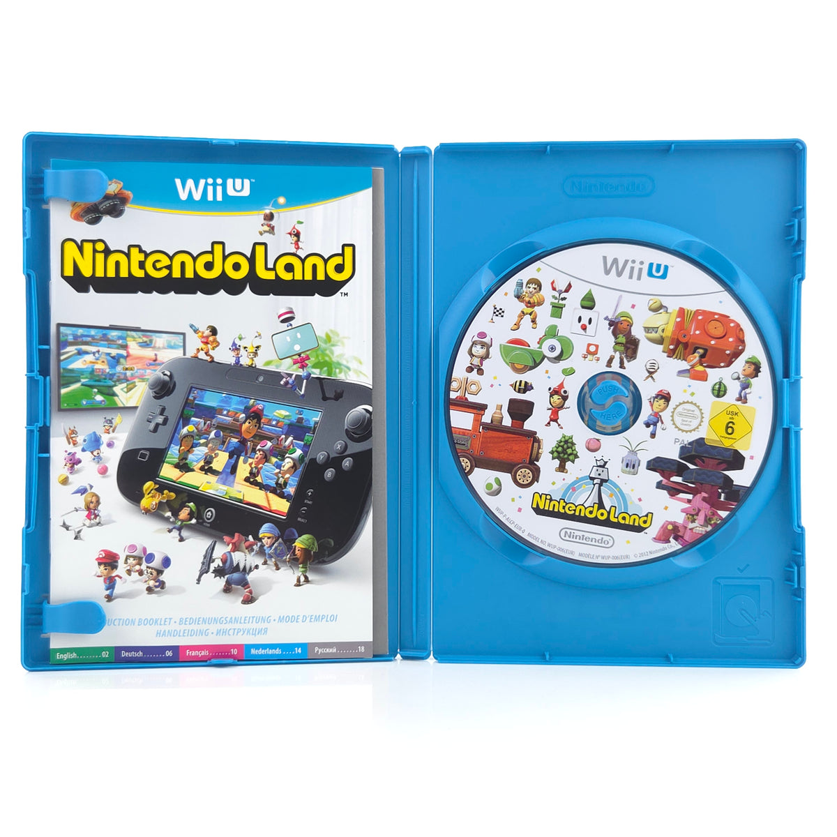 Nintendo Wii U Spiel: Nintendo Land - CD Anleitung OVP (PAL EUR)
