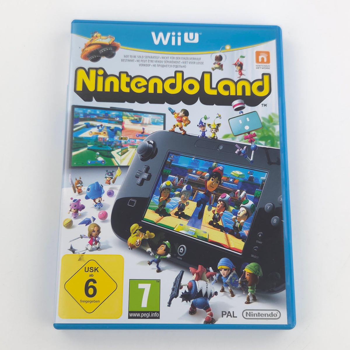 Nintendo Wii U Spiel: Nintendo Land - CD Anleitung OVP (PAL EUR)